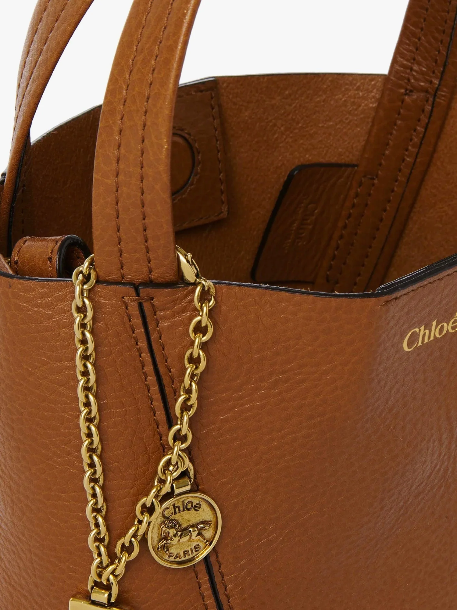 Chloe' Chloé Spin Leather Crossbody Bag - Image 20
