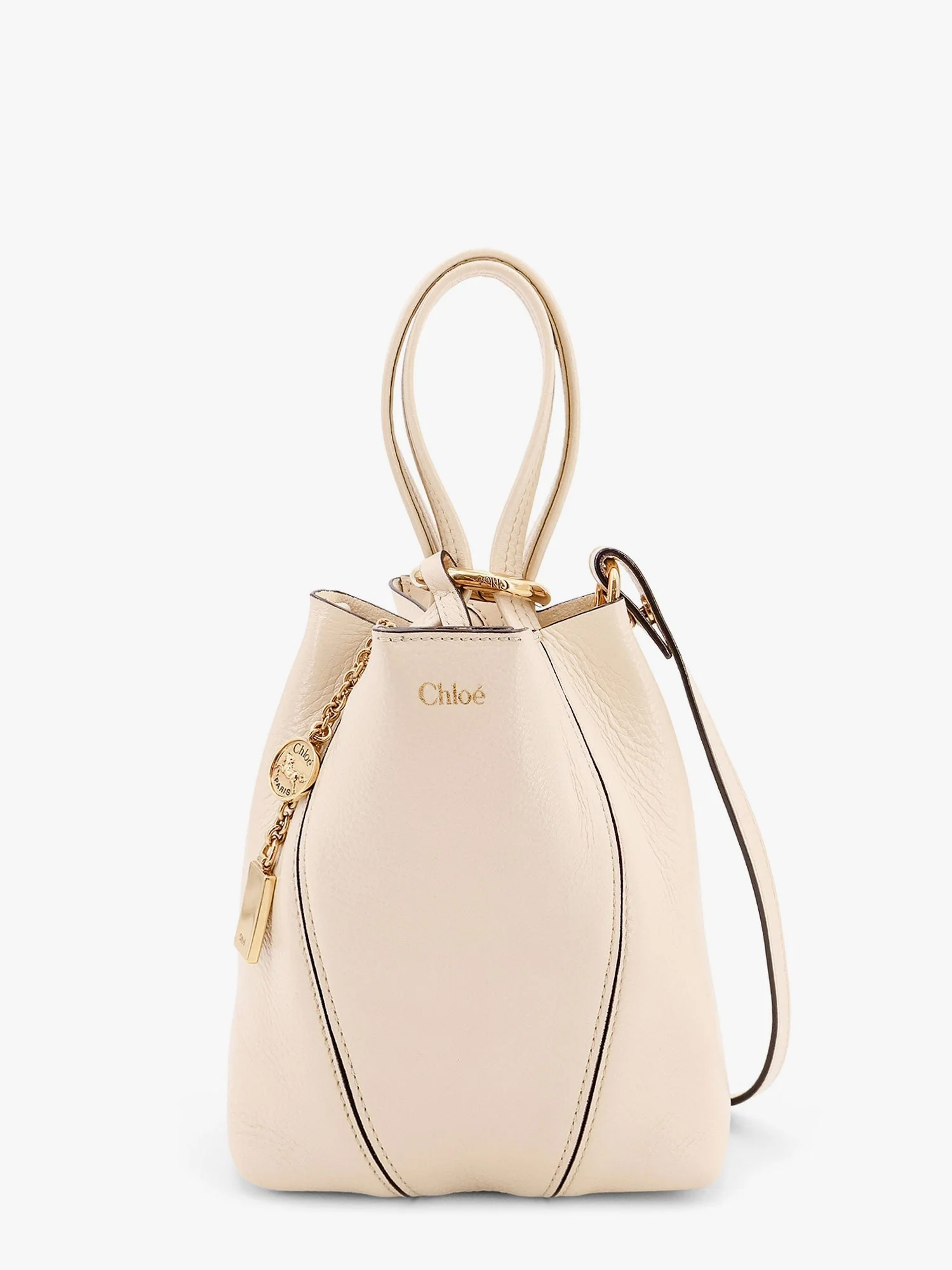 Chloe' Chloé Spin Leather Crossbody Bag - Image 8