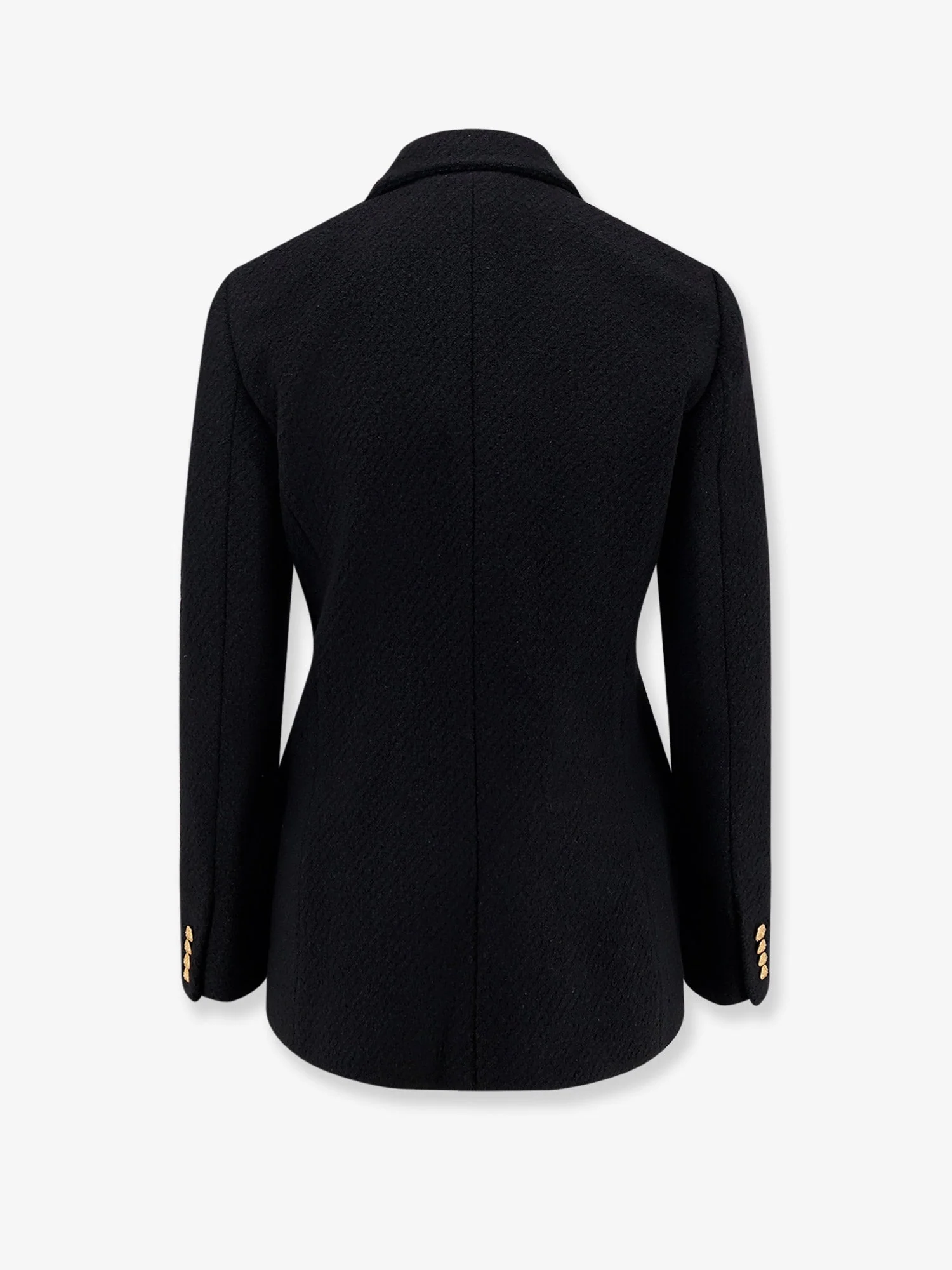Chloe' Double-Breasted Virgin Wool Blend Blazer - Image 2