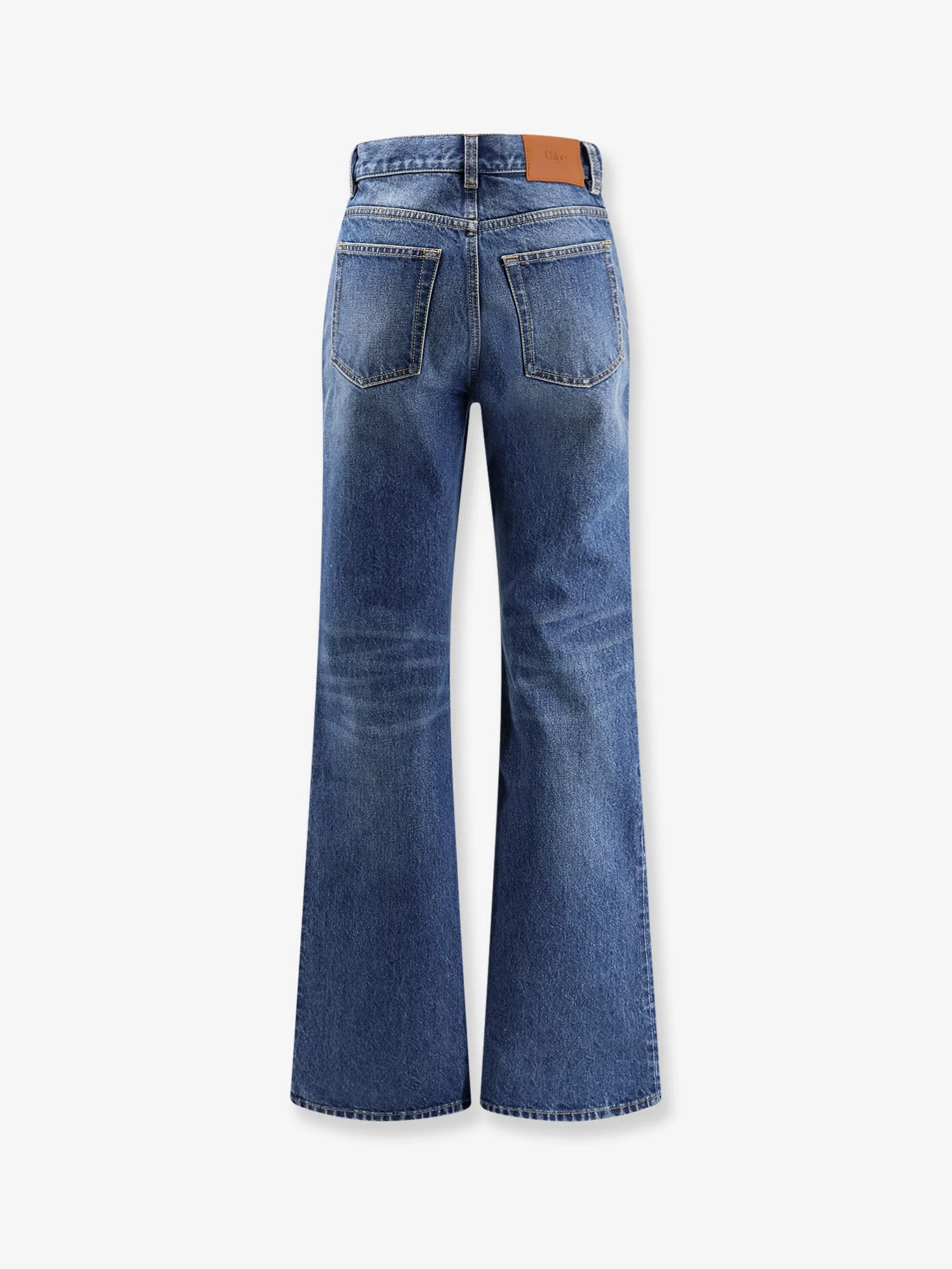 Chloe' High Waist Biologic Cotton Jeans - Image 2