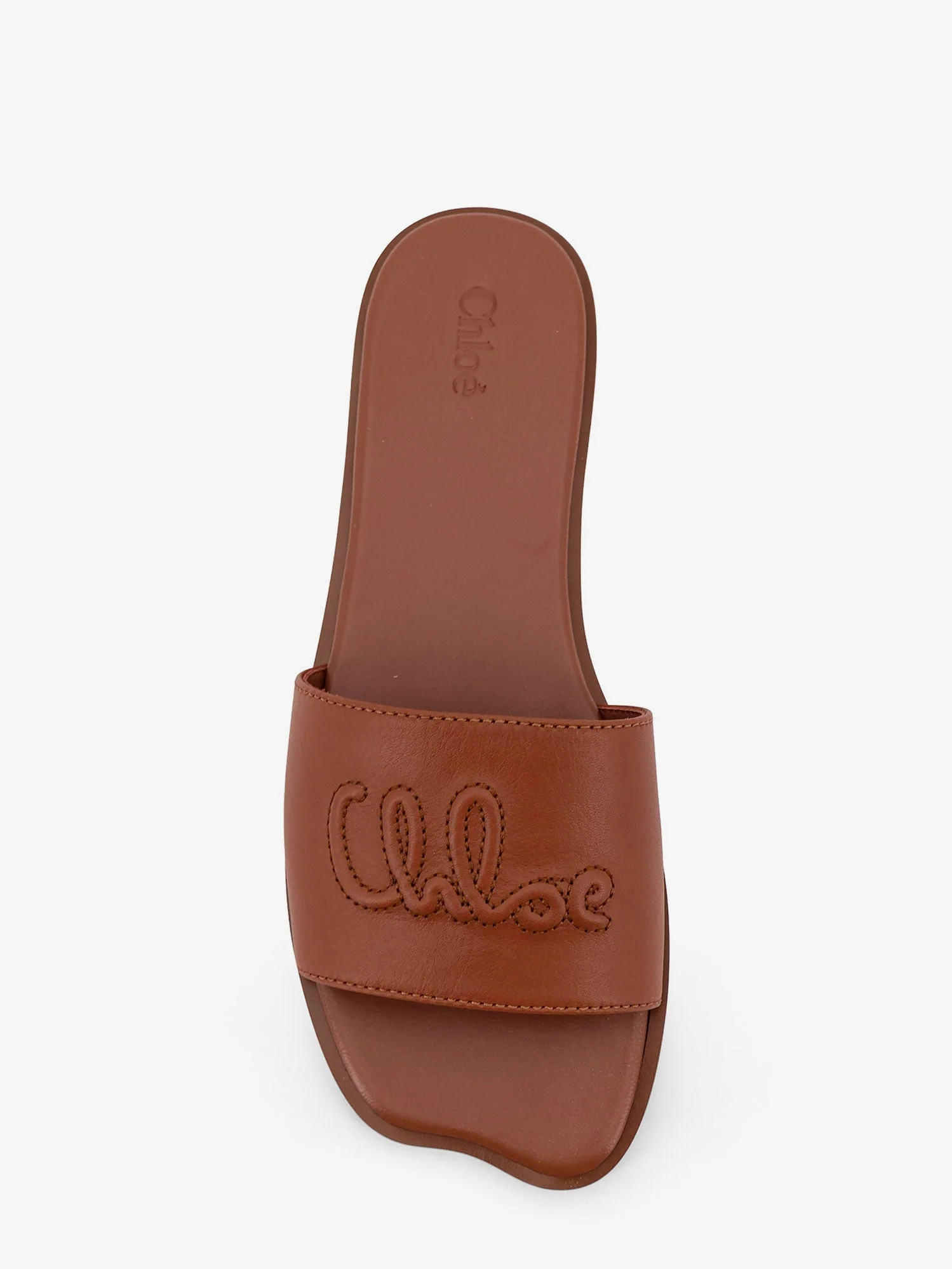 Chloe' Leather Chloé Soleil Sandals - Image 4