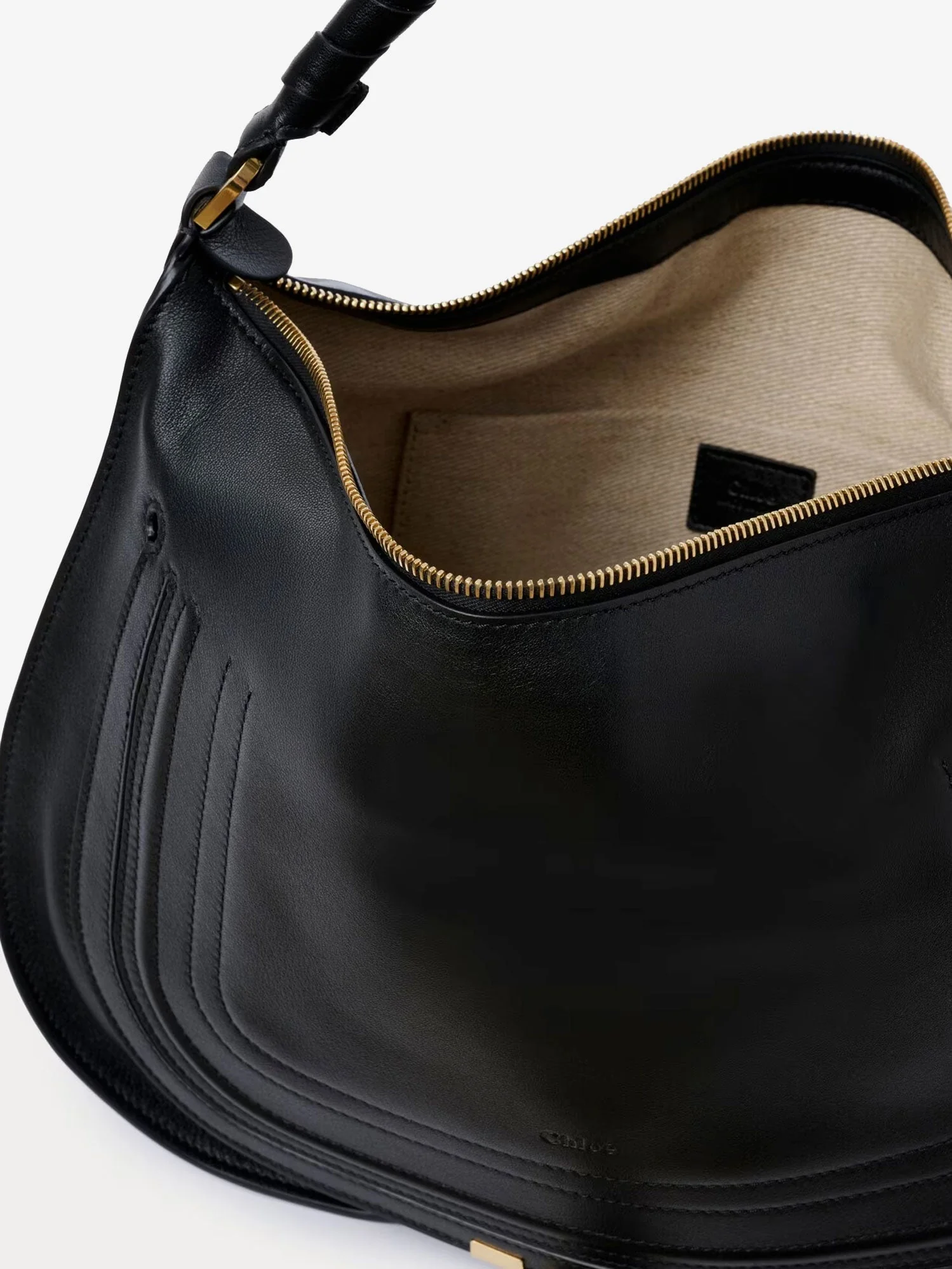 Chloe' Marcie Medium Leather Shoulder Bag - Image 4