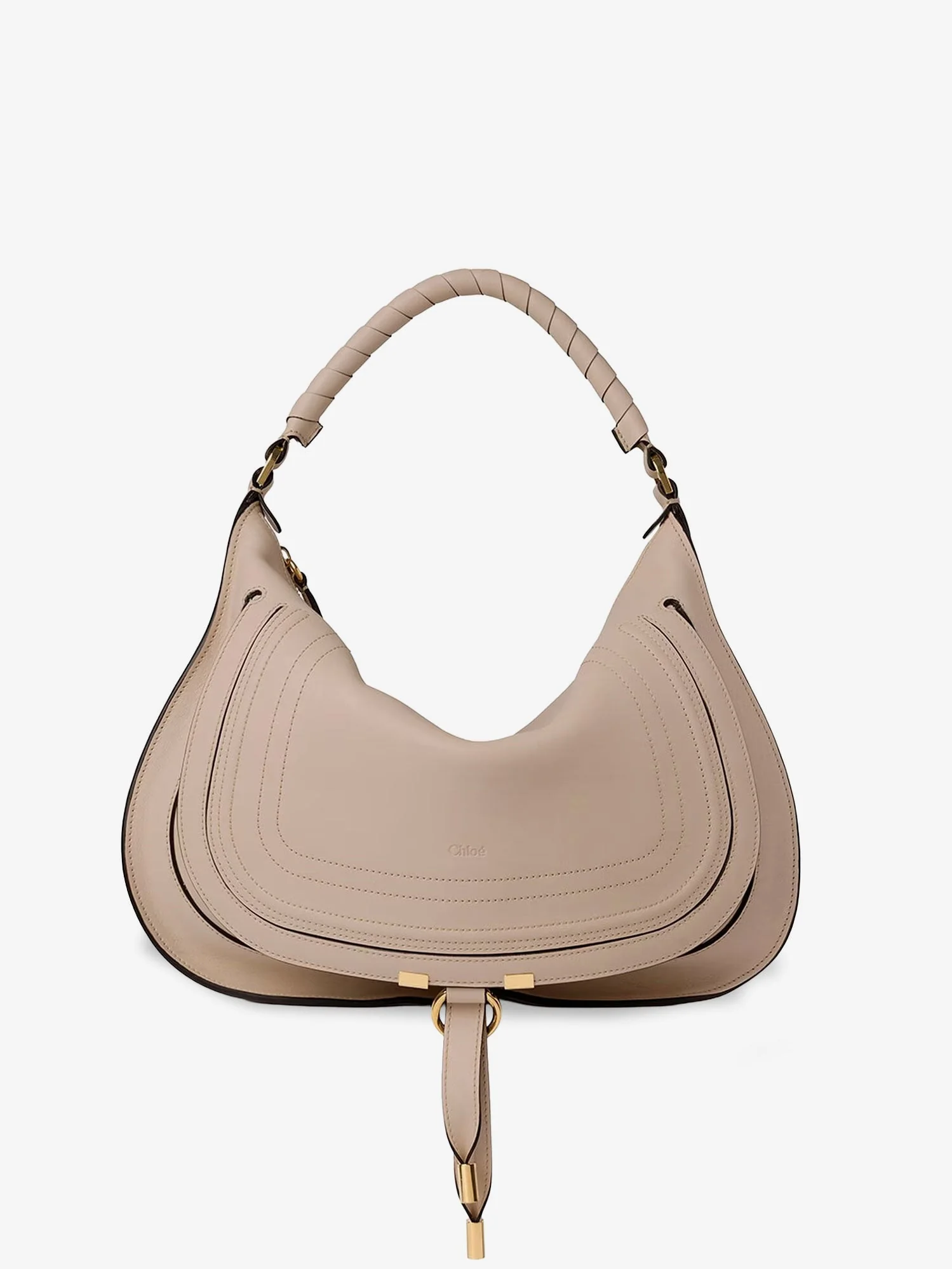 Chloe' Marcie Medium Leather Shoulder Bag - Image 6
