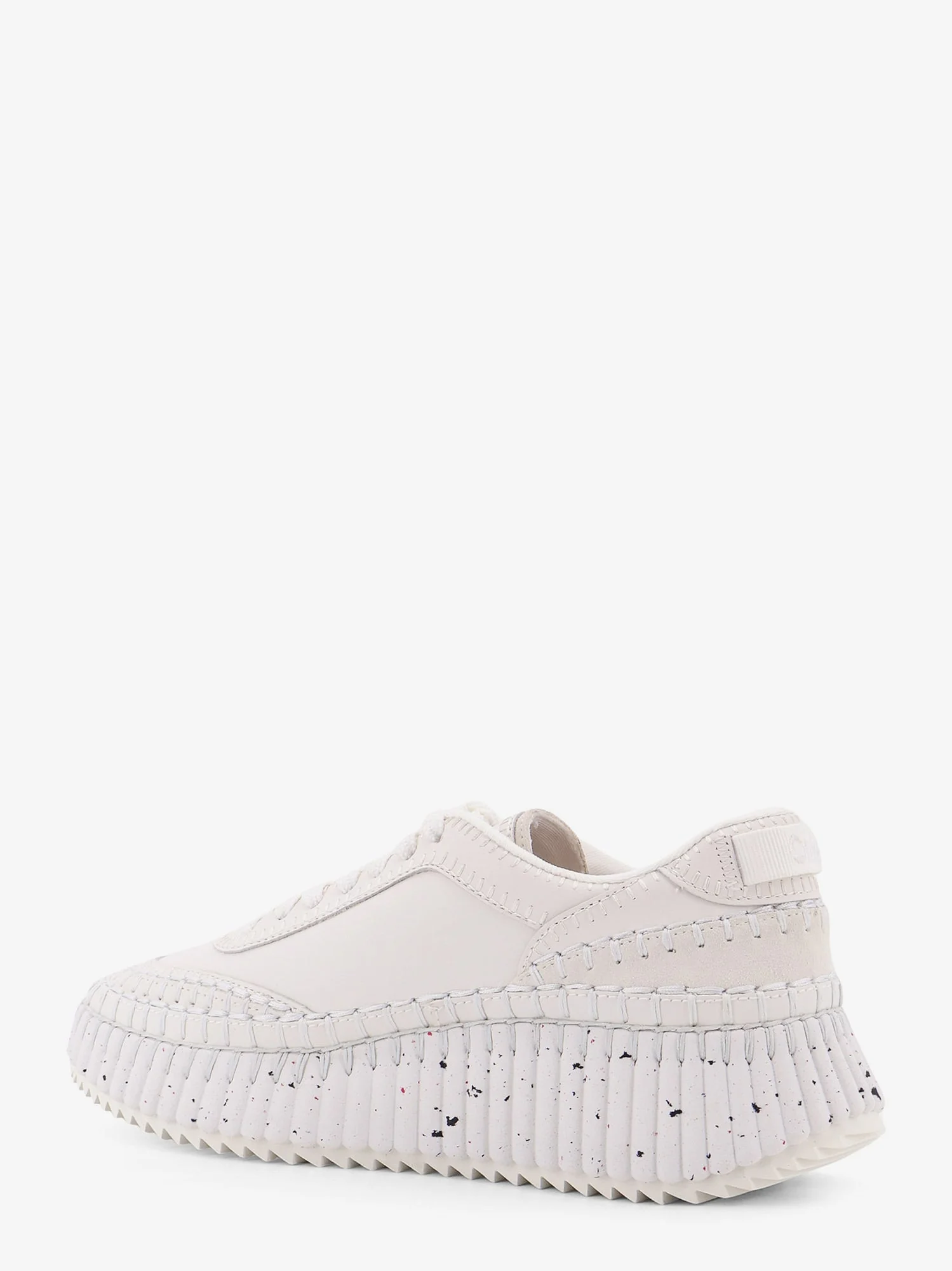 Chloe' Nama Low-Top Leather Sneakers - Image 3