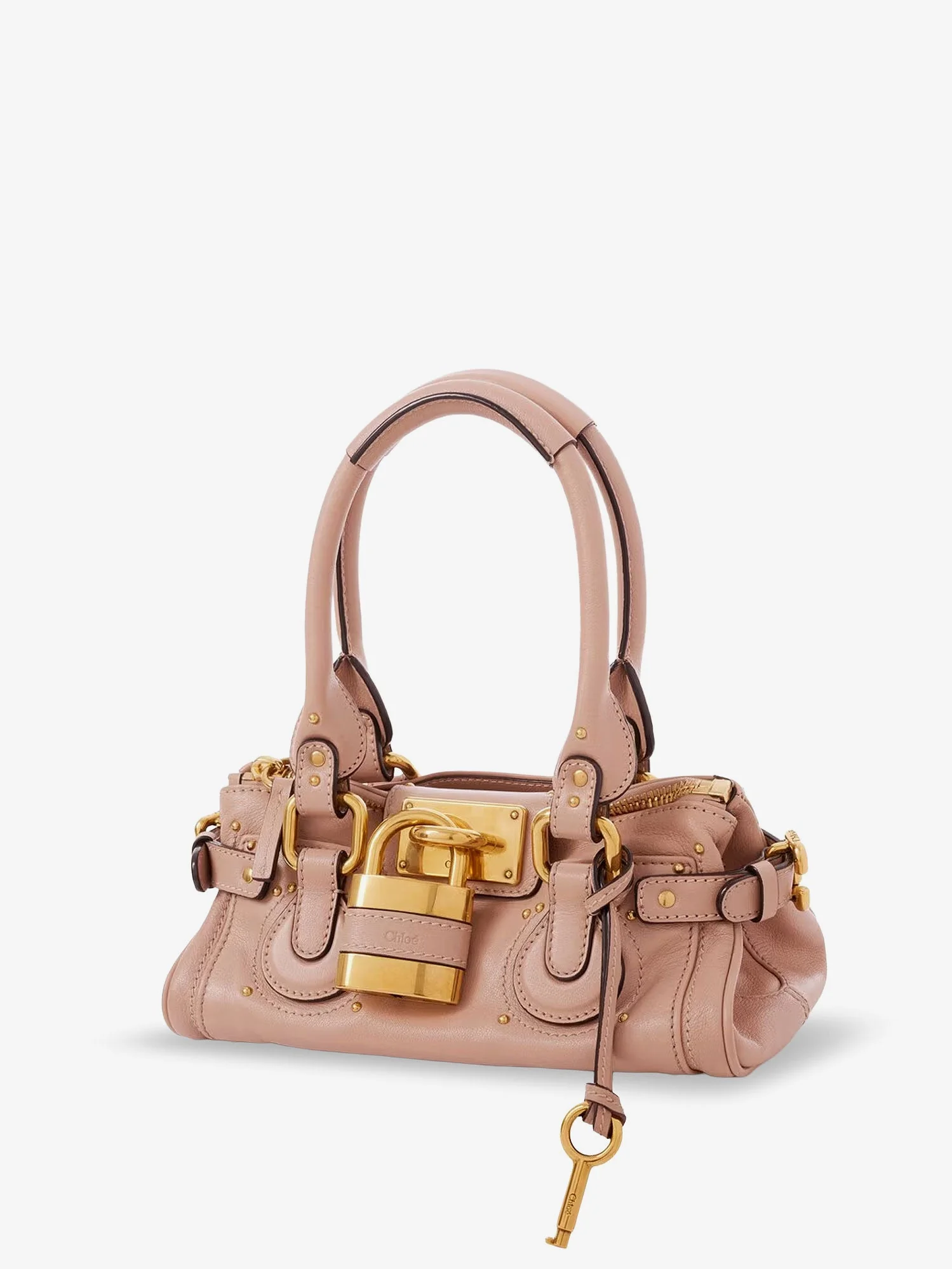 Chloe' Paddington Leather Shoulder Bag - Image 3