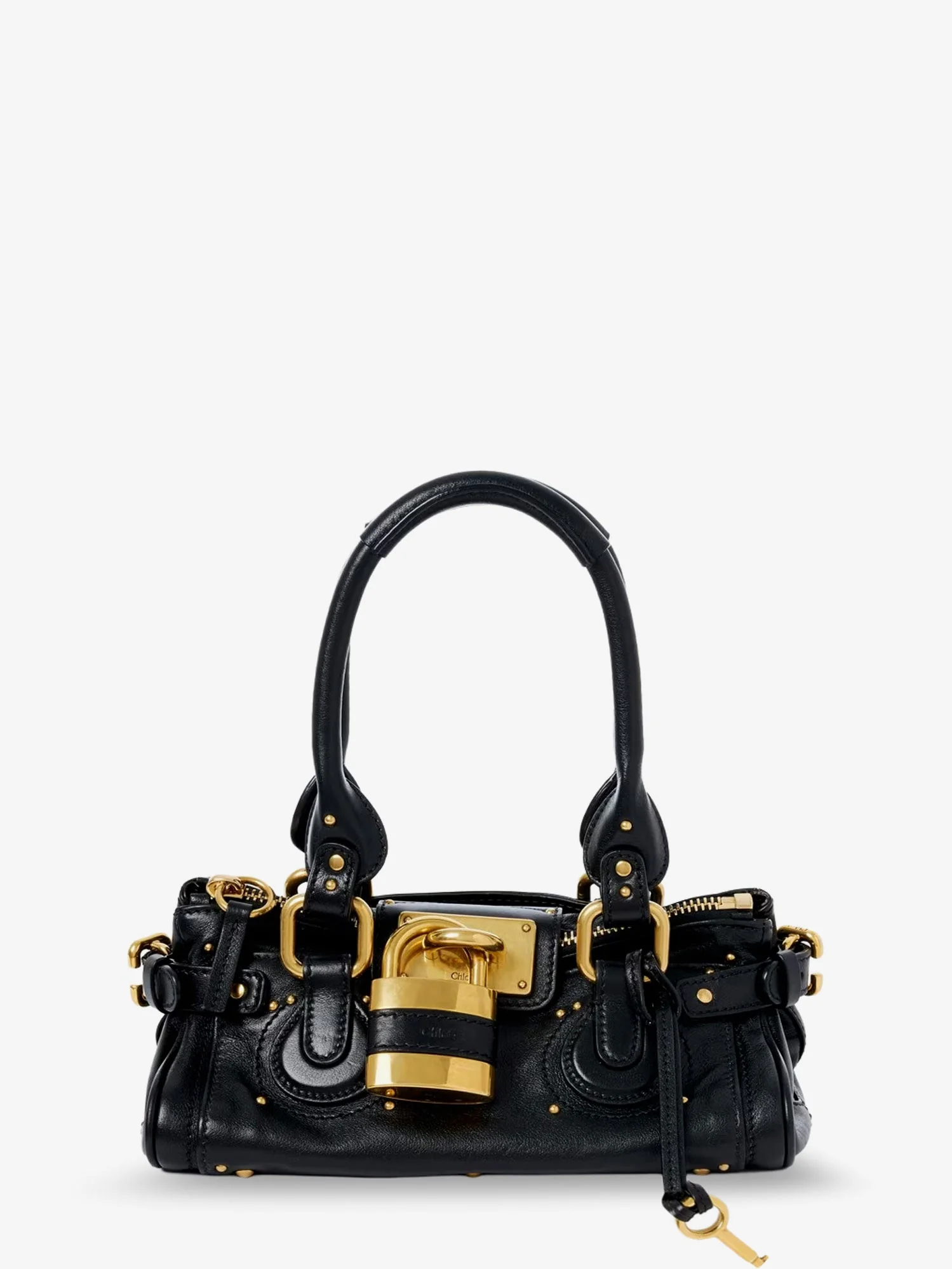 Chloe' Paddington Leather Shoulder Bag - Image 6