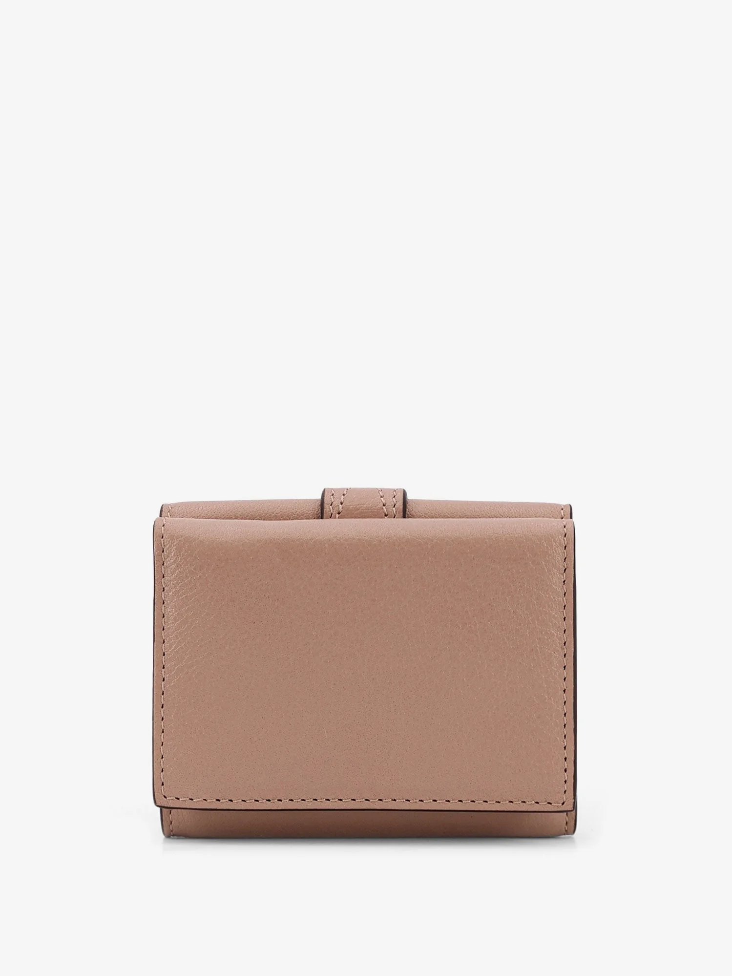 Chloe' Paddington Trifold Leather Wallet - Image 5
