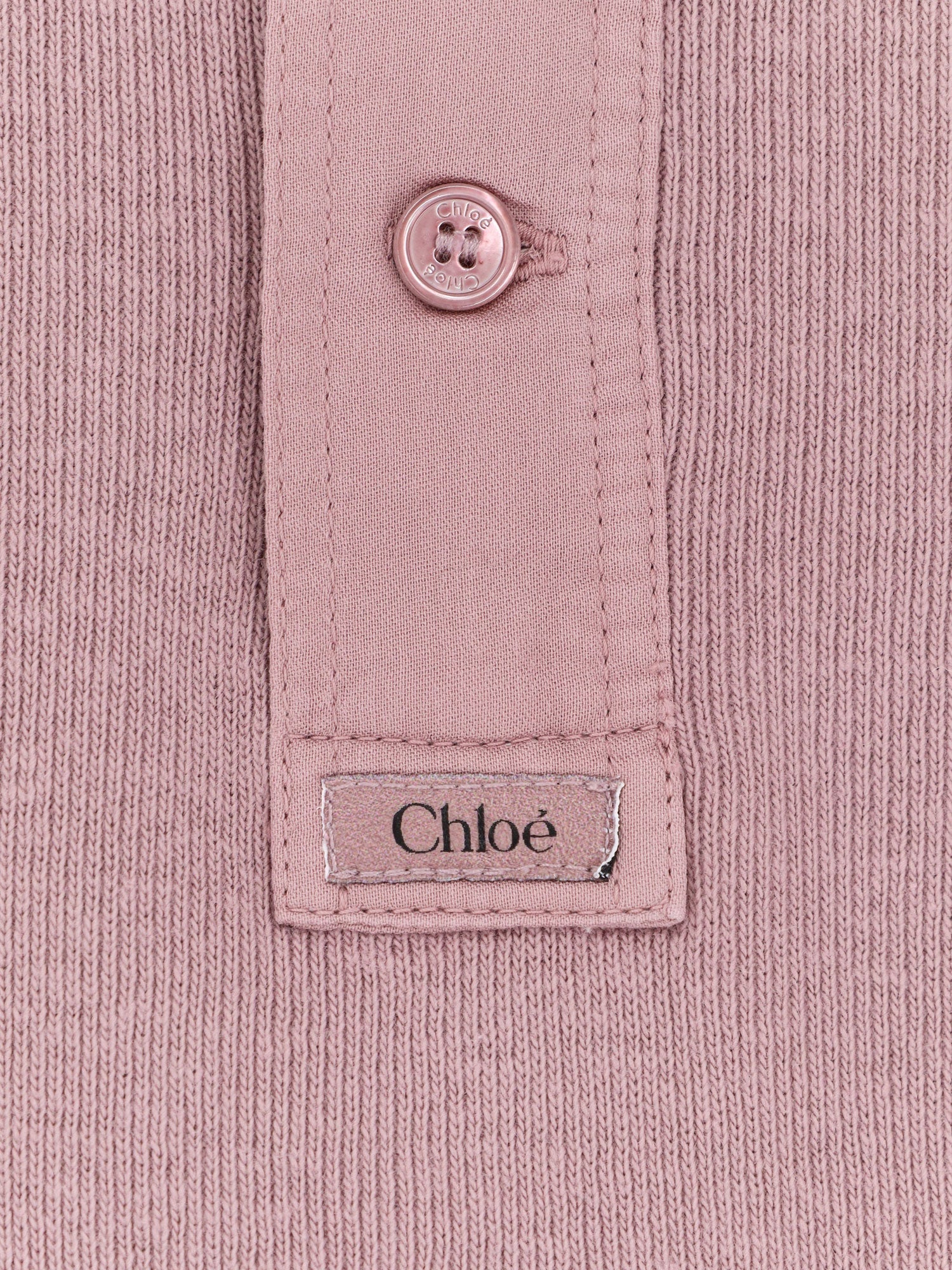Chloe' Ribbed Cotton T-Shirt - Image 3