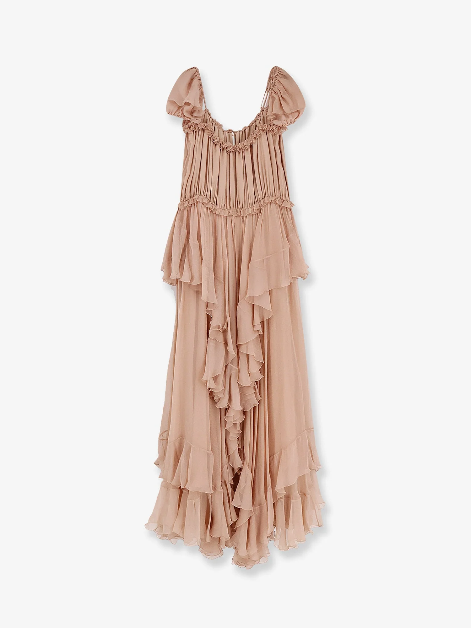 Chloe' Silk Long Dress - Image 4