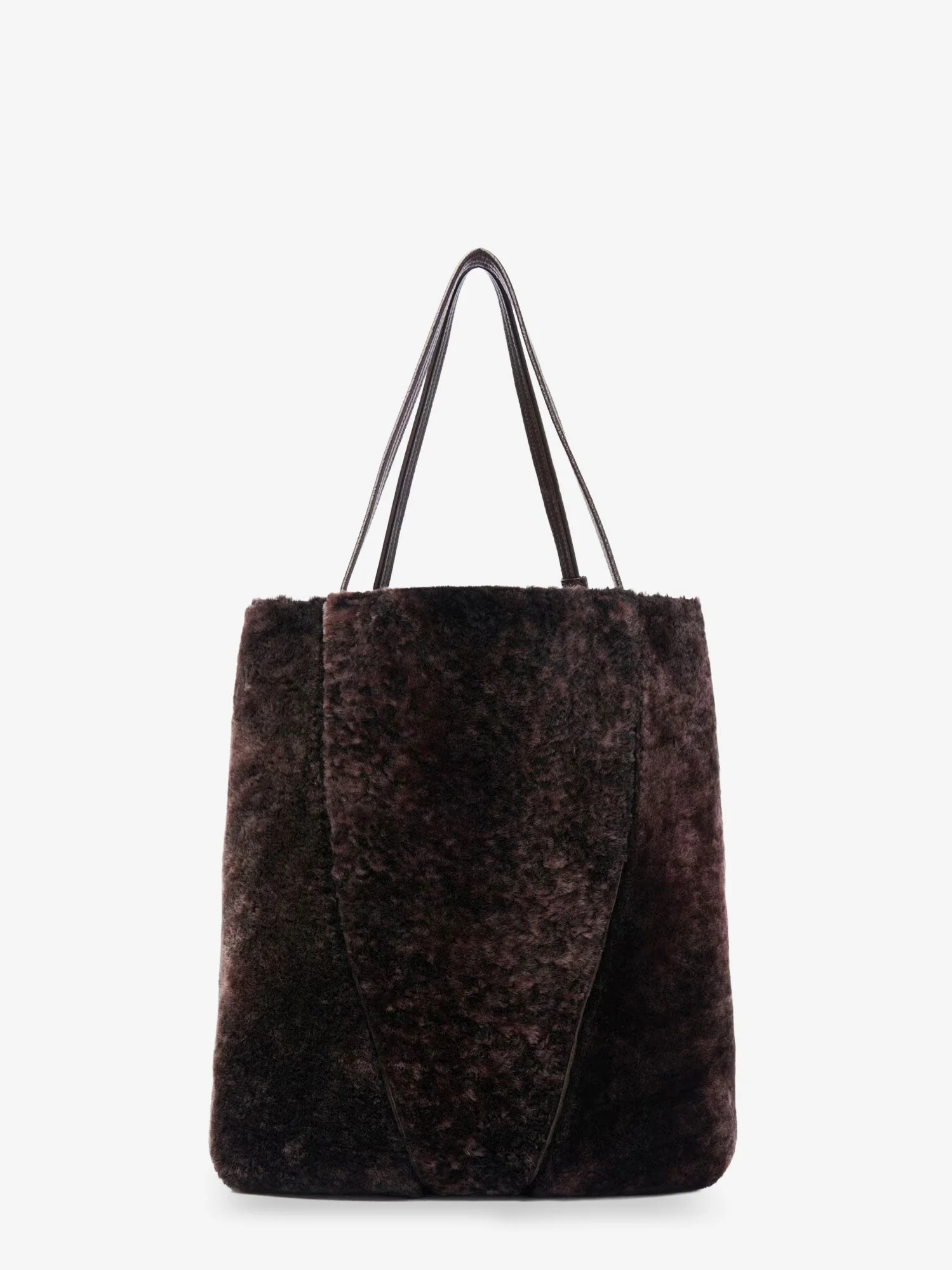 Chloe' Spin Shearling Shoulder Bag - Image 2