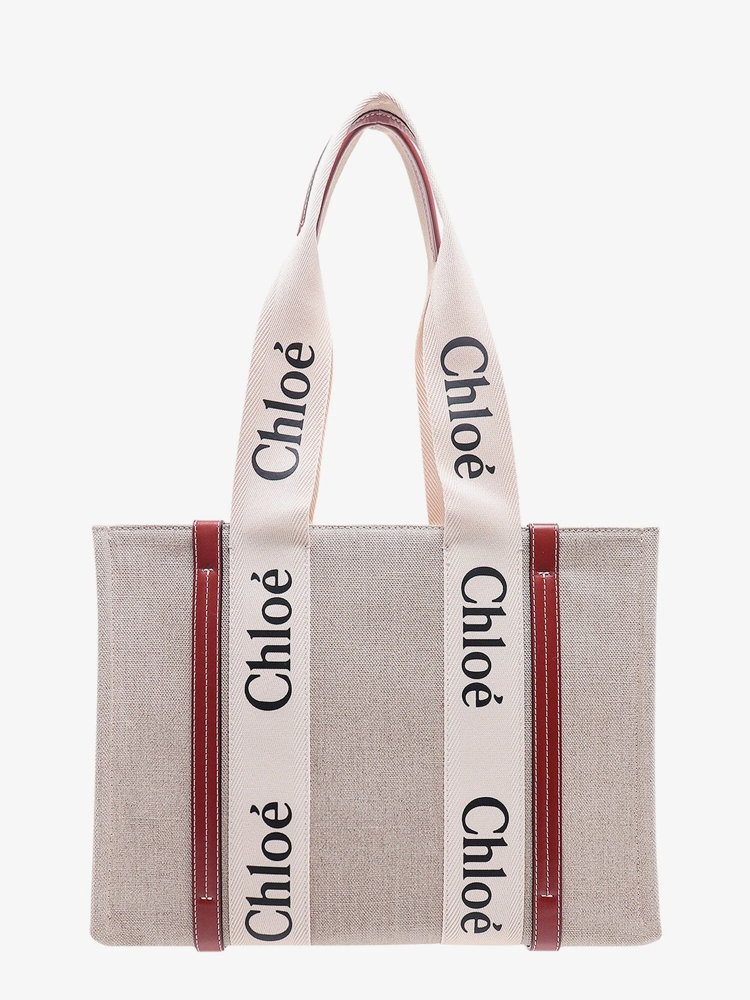 Chloe' Woody Linen Shoulder Bag - Image 2