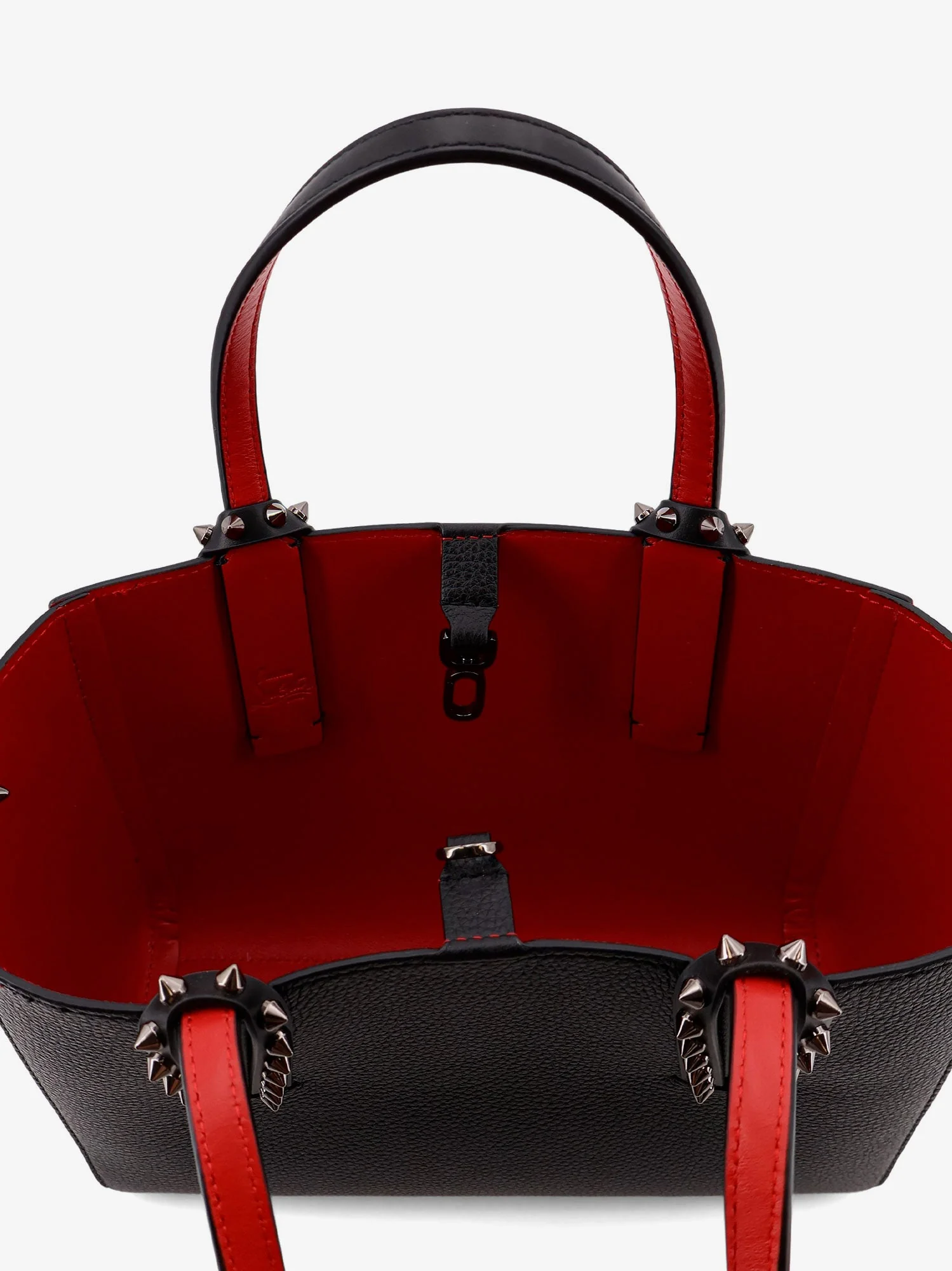 Christian Louboutin Cabata Shoulder Bag In Hammered Leather - Image 4