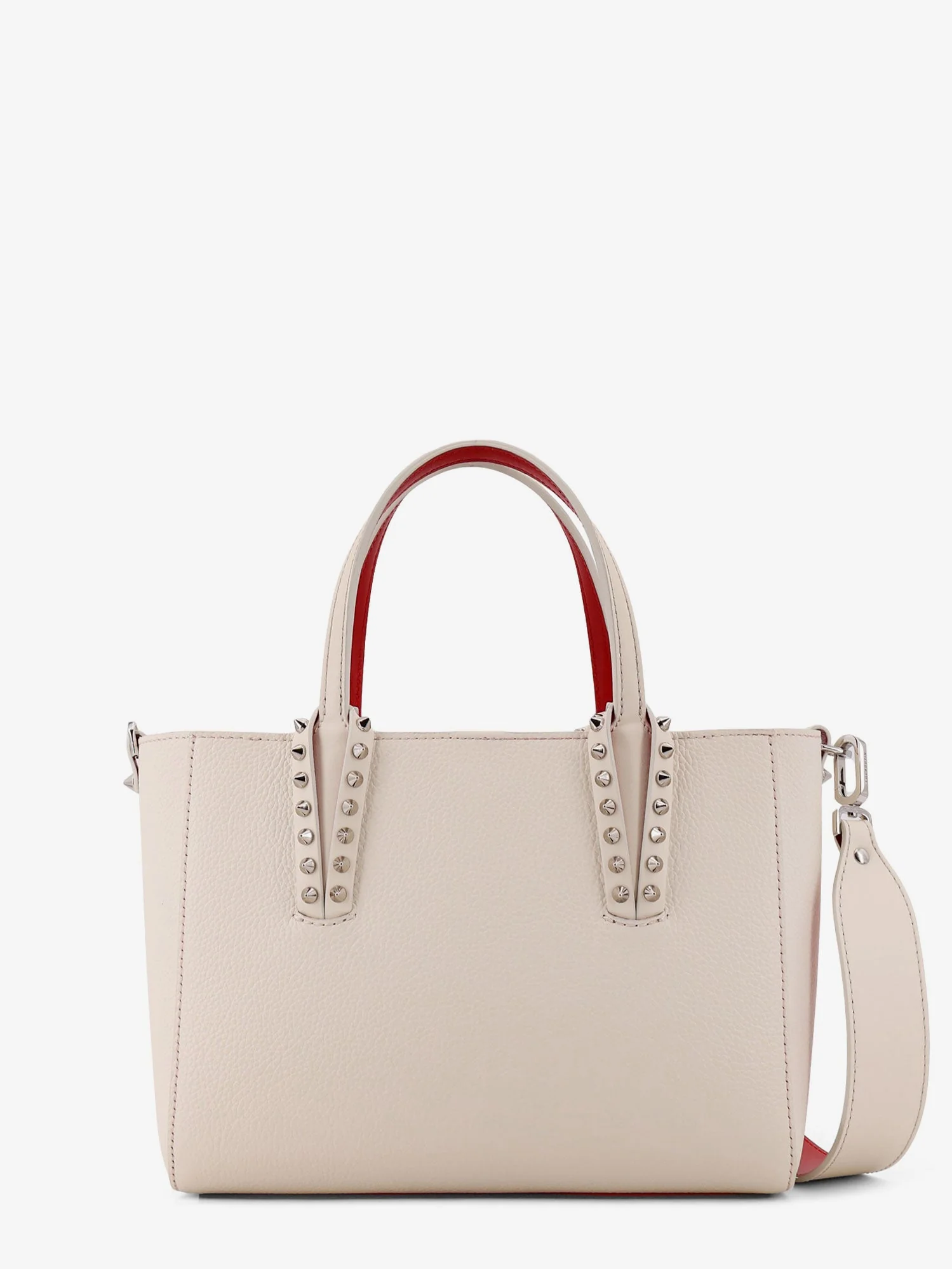 Christian Louboutin Cabata Shoulder Bag In Hammered Leather - Image 7