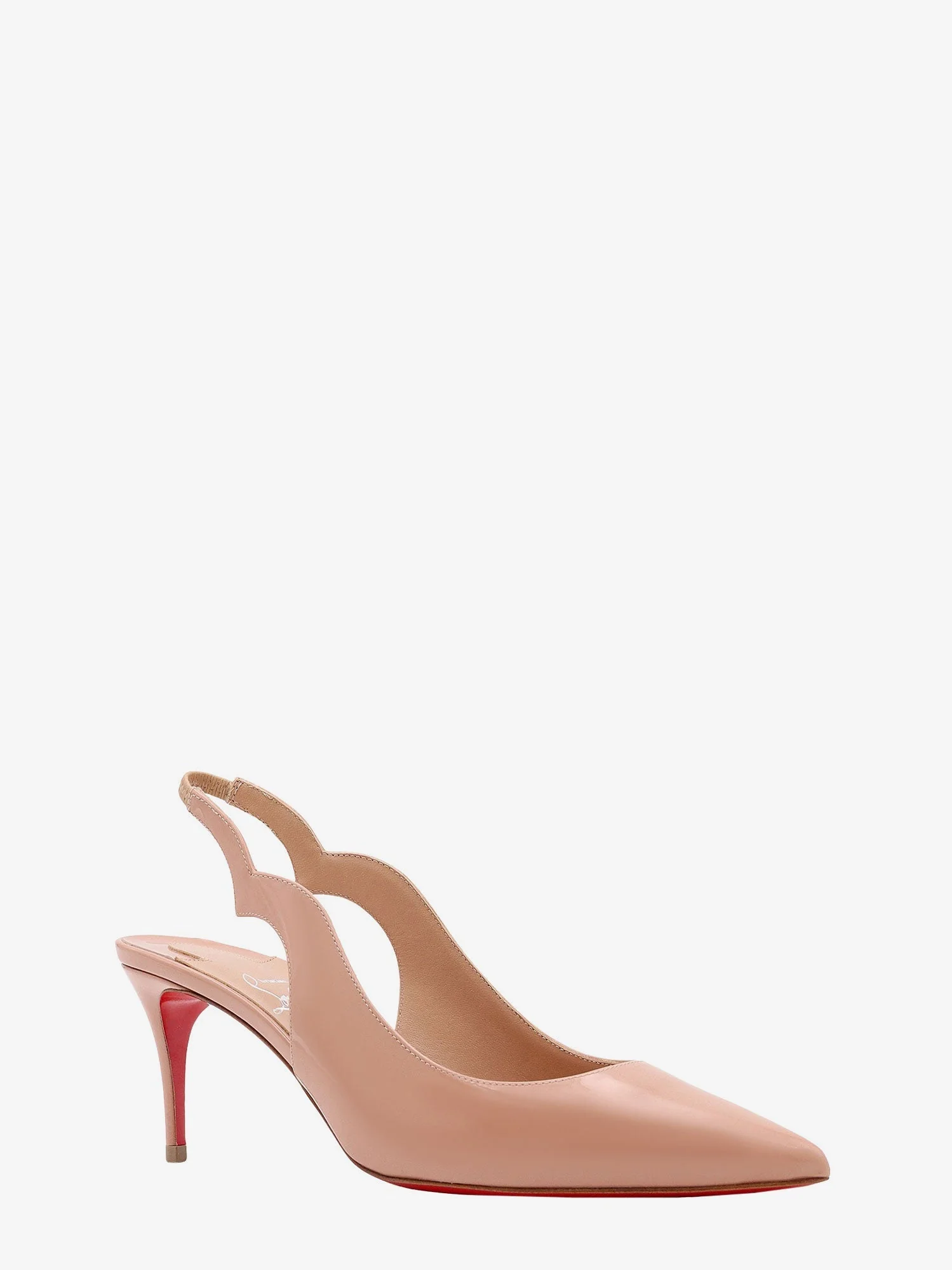 Christian Louboutin Hot Chick Patent Leather Slingback Décolleté - Image 7