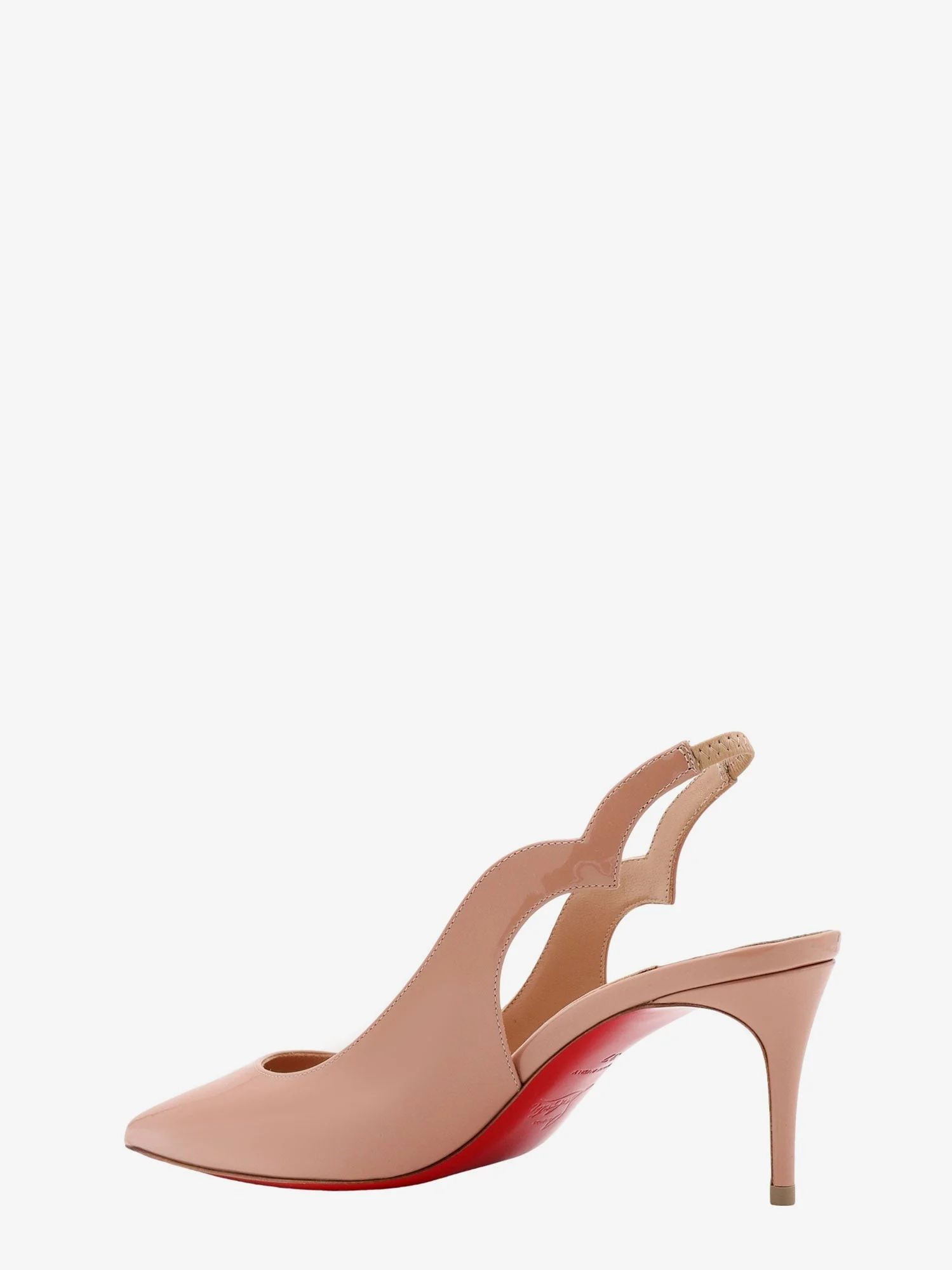 Christian Louboutin Hot Chick Patent Leather Slingback Décolleté - Image 8