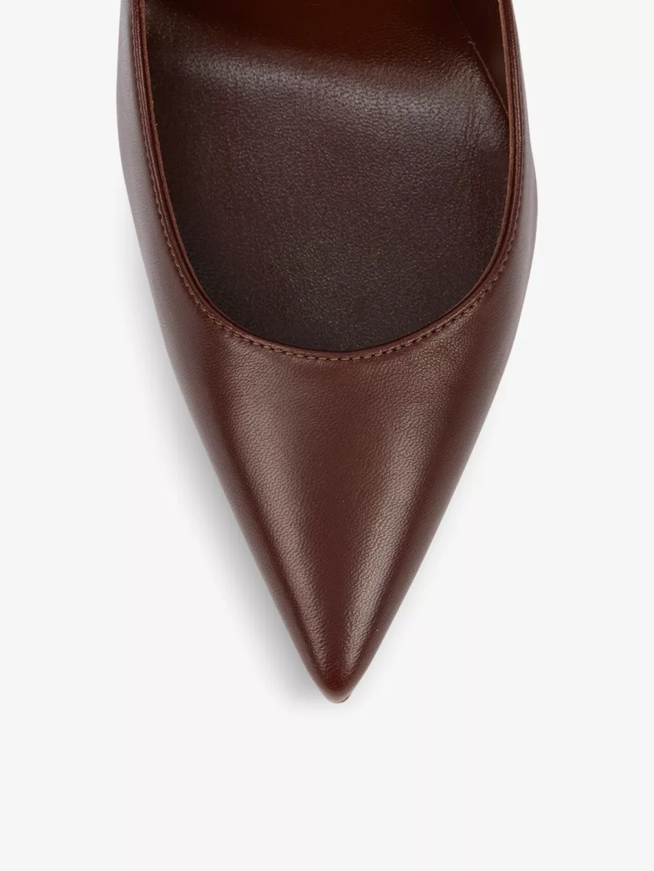 Christian Louboutin Kate 100 Pumps In Brown - Image 4