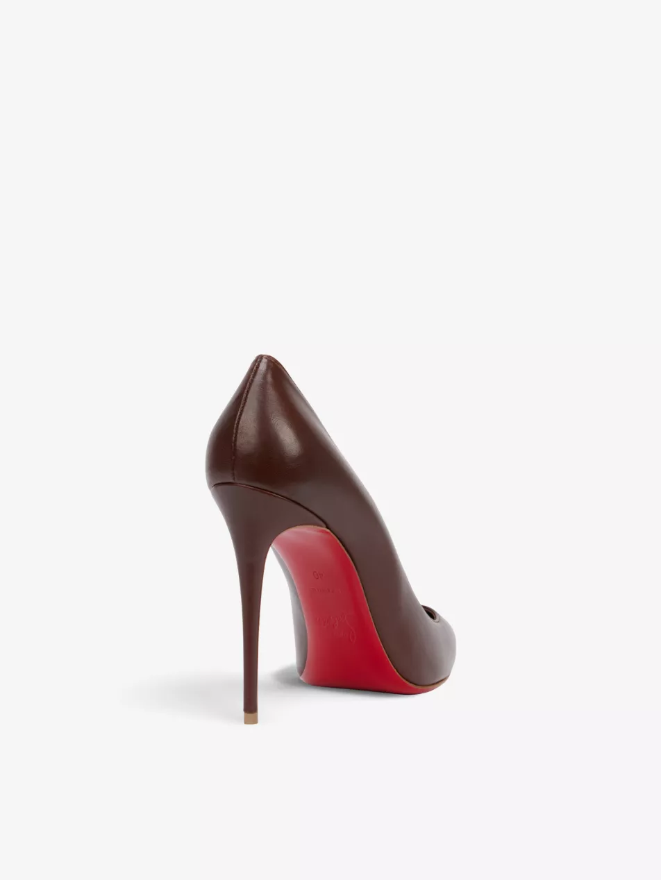 Christian Louboutin Kate 100 Pumps In Brown - Image 5