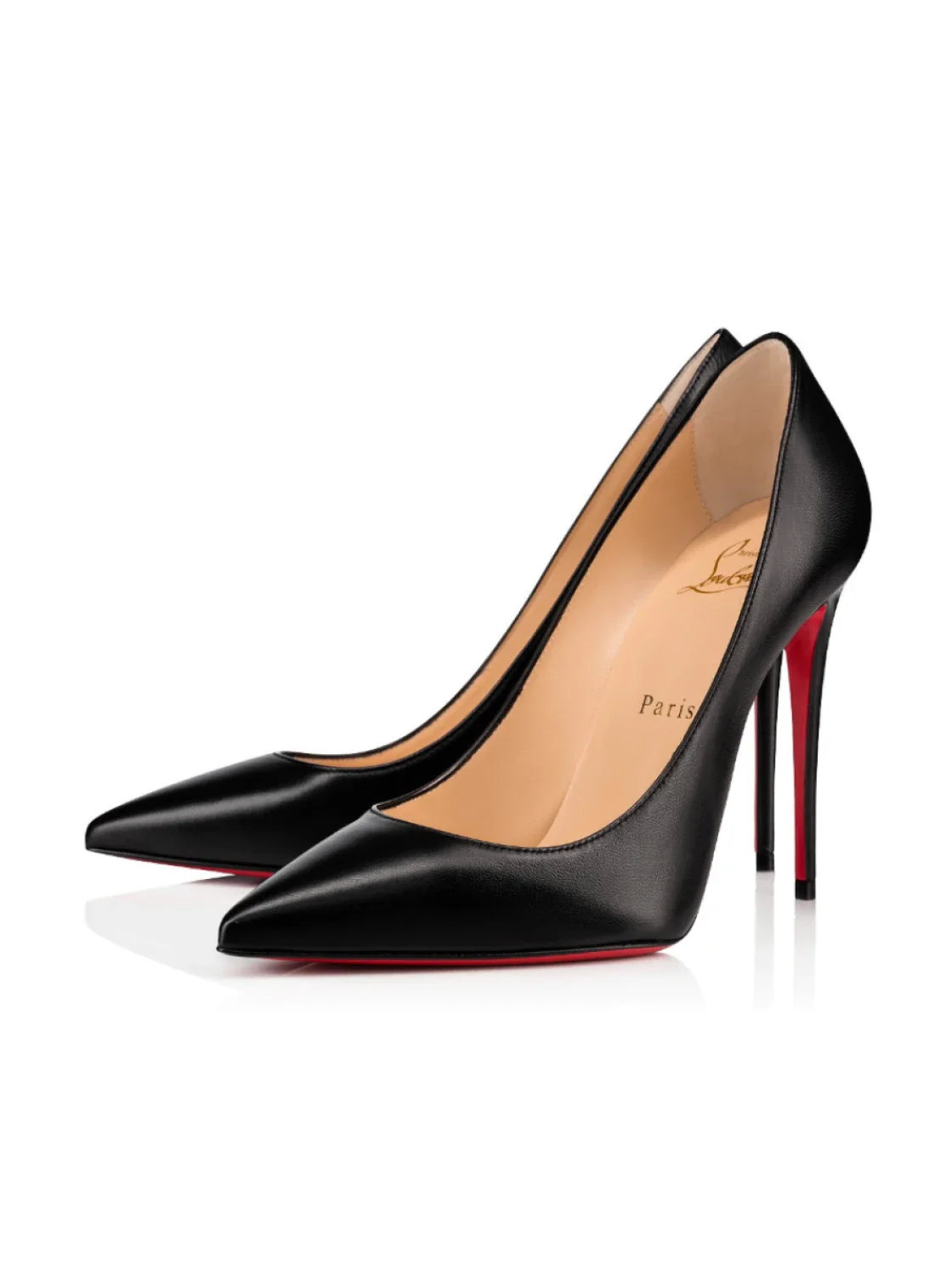 Christian Louboutin Kate 100 Pumps In Nappa Black - Image 2