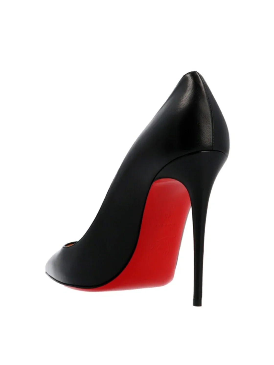 Christian Louboutin Kate 100 Pumps In Nappa Black - Image 3