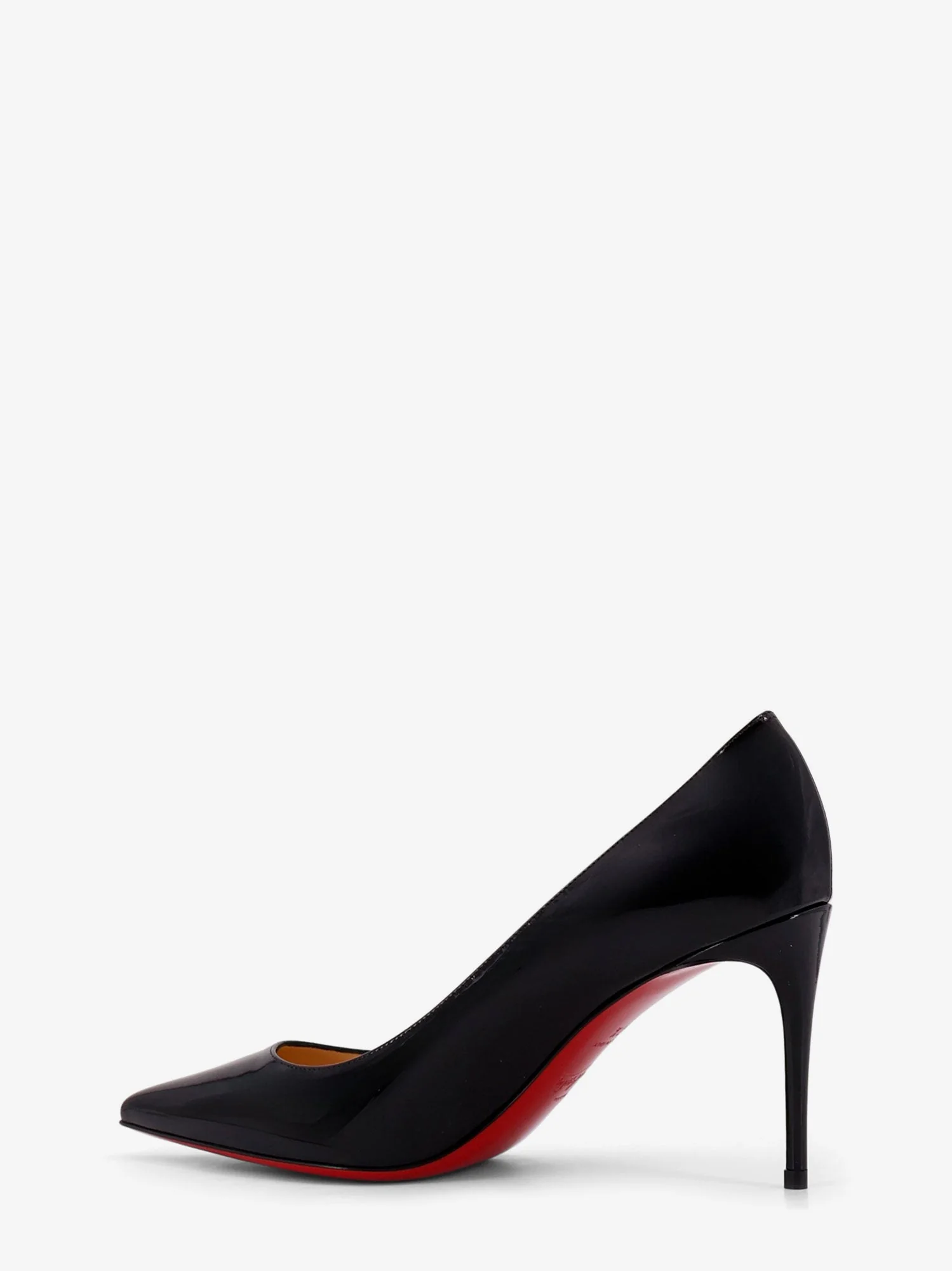 Christian Louboutin Kate 85 Patent Leather Pumps - Image 12