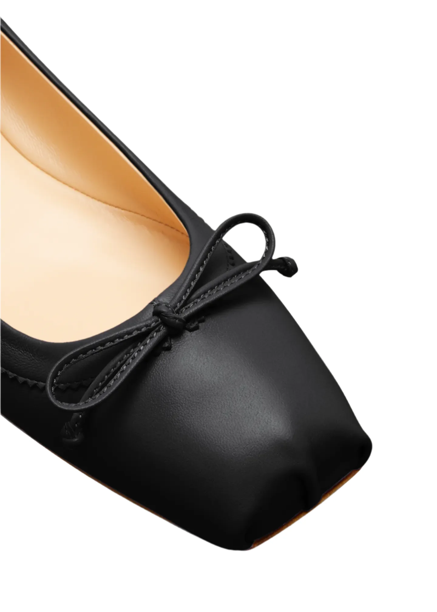 Christian Louboutin Mamadrague Leather Ballerina Flats - Image 3