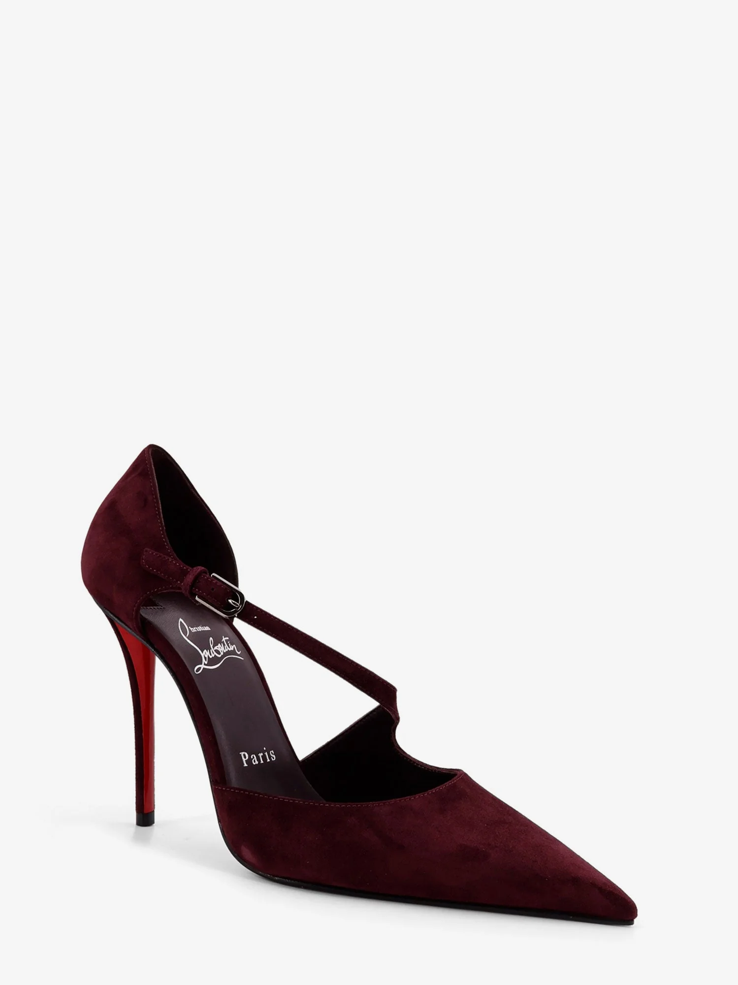 Christian Louboutin Miss Ziggyta 100 Suede Pumps - Image 2