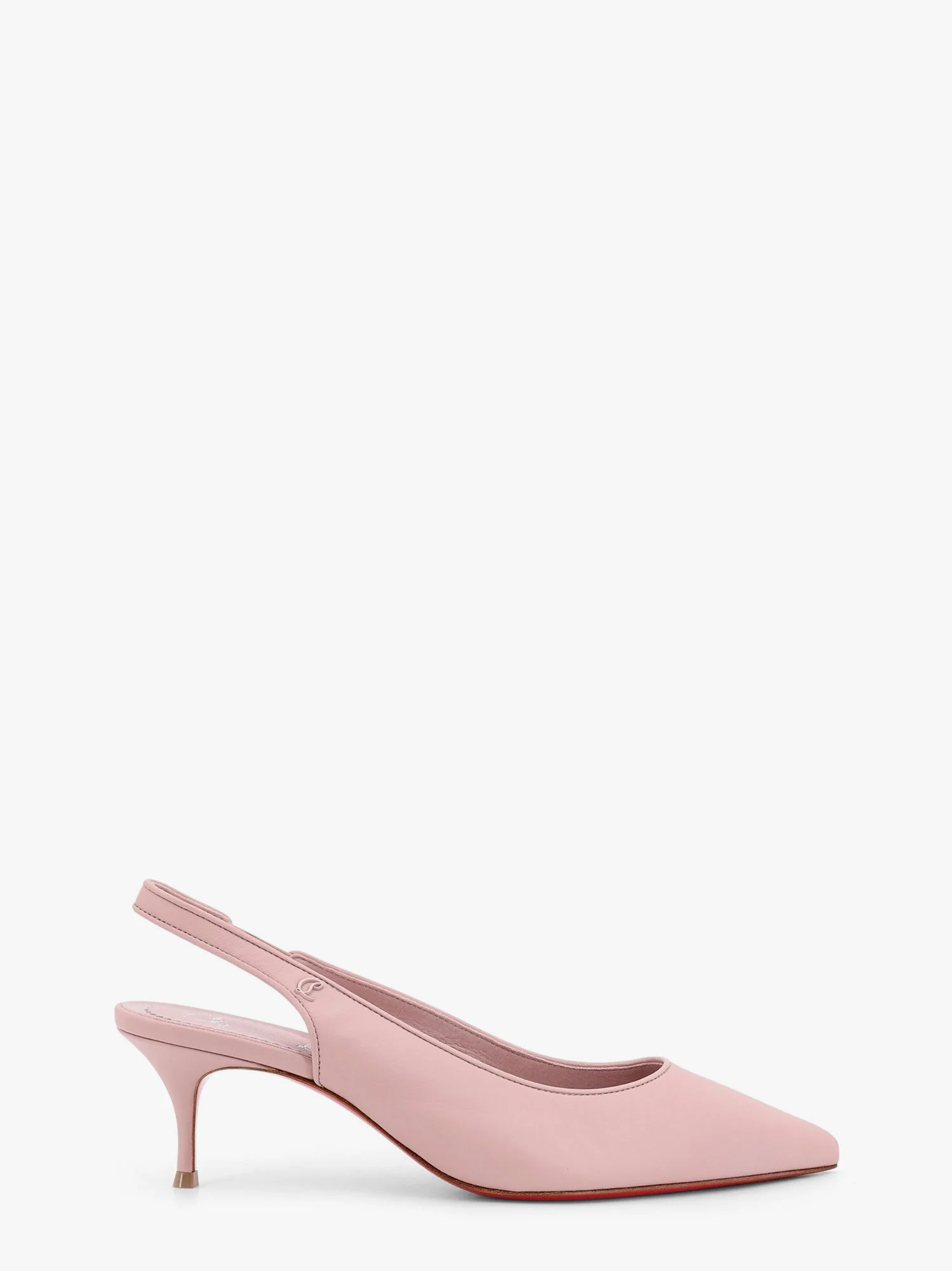 Christian Louboutin Sporty Kate Sling 55 Leather Slingback Pumps