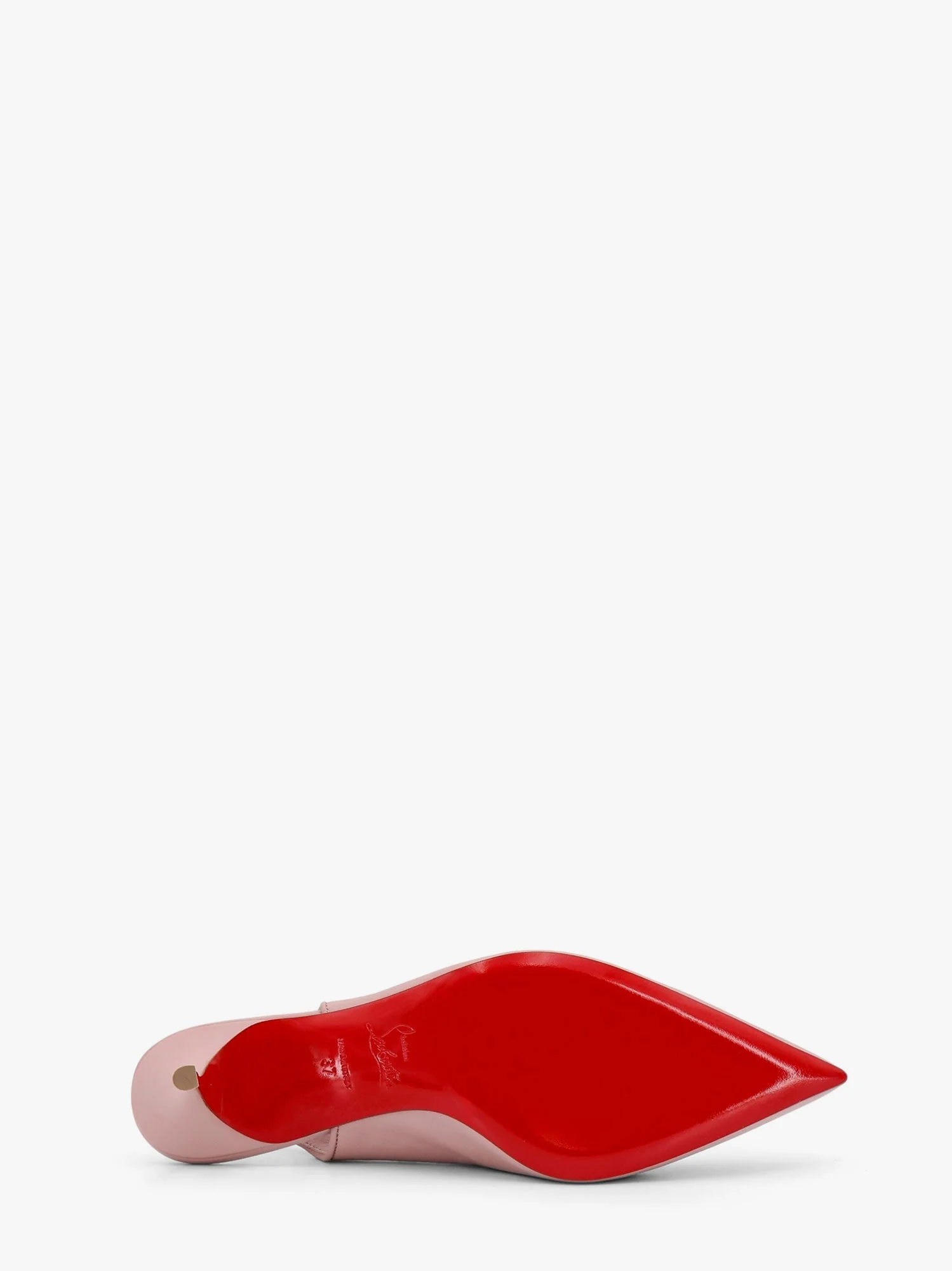 Christian Louboutin Sporty Kate Sling 55 Leather Slingback Pumps - Image 4
