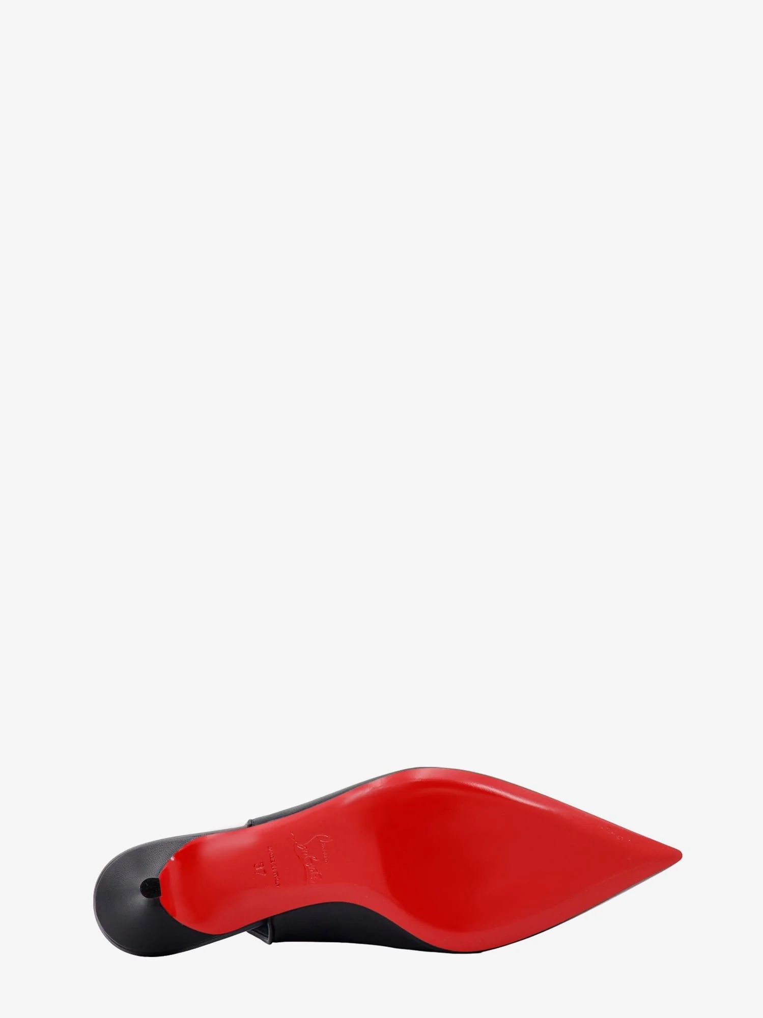 Christian Louboutin Sporty Kate Sling 55 Leather Slingback Pumps - Image 9
