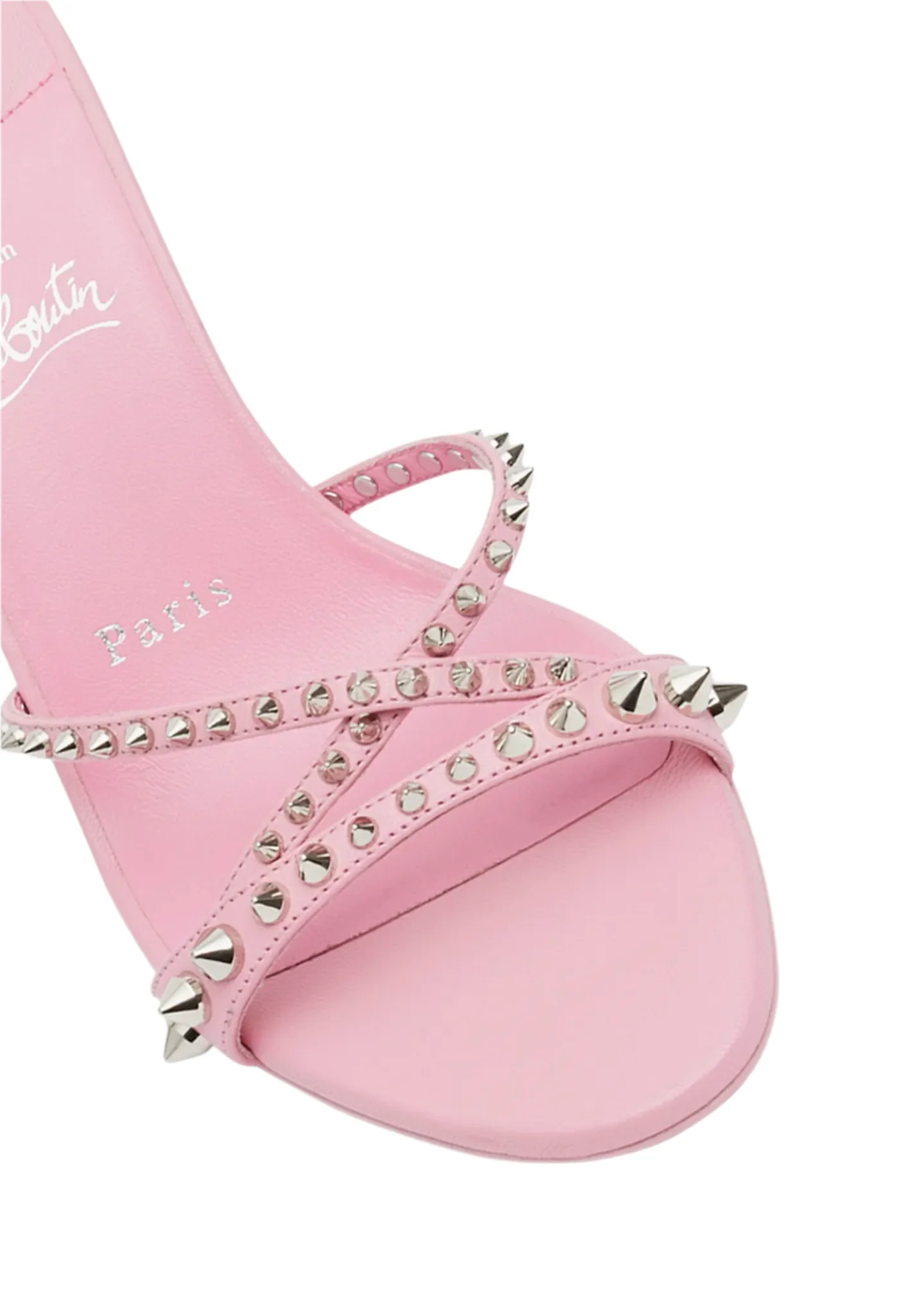 Christian Louboutin Tatoosh Spikes Red Sole Sandals - Image 3