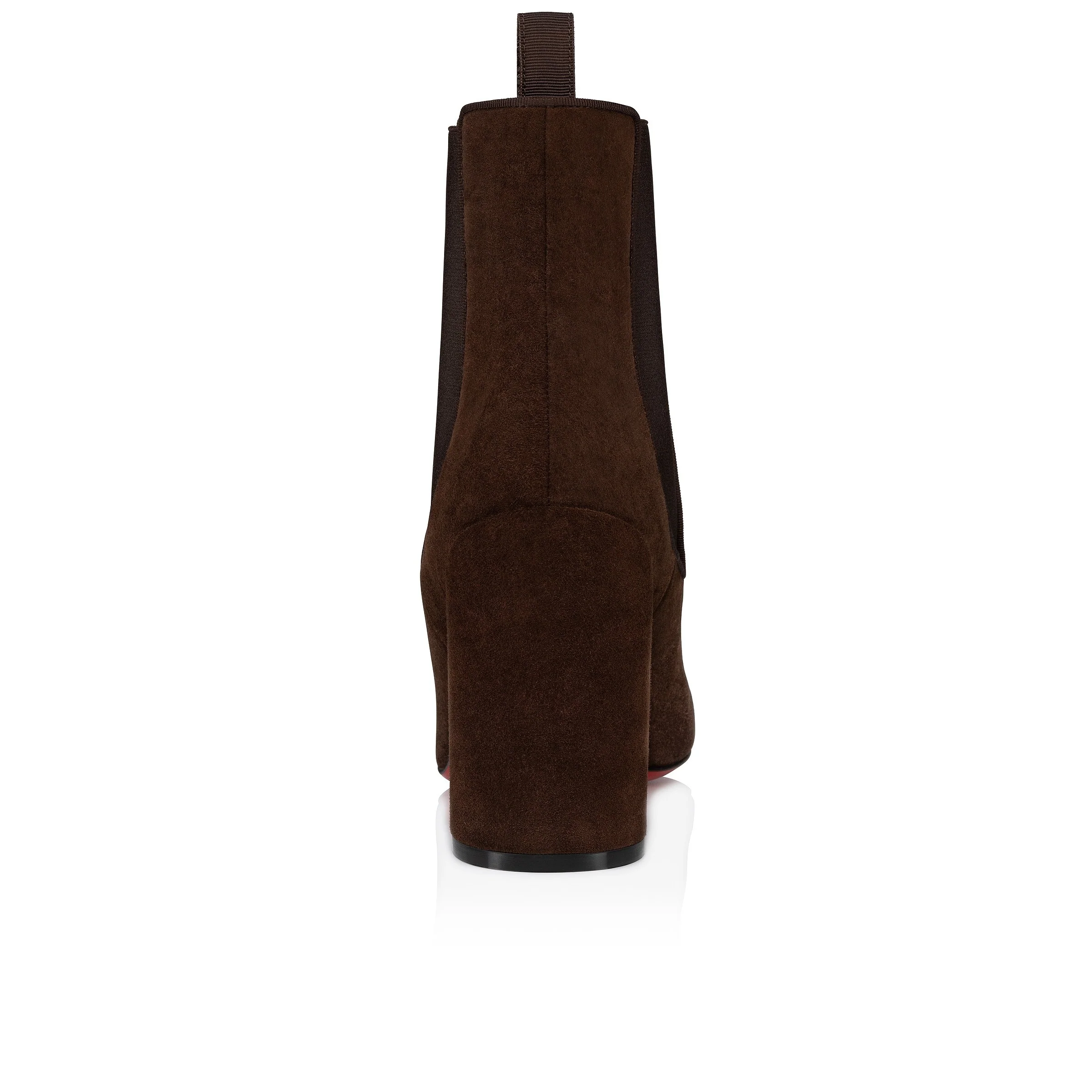 Christian Louboutin Turelastic 85 Suede Ankle Boots - Image 4