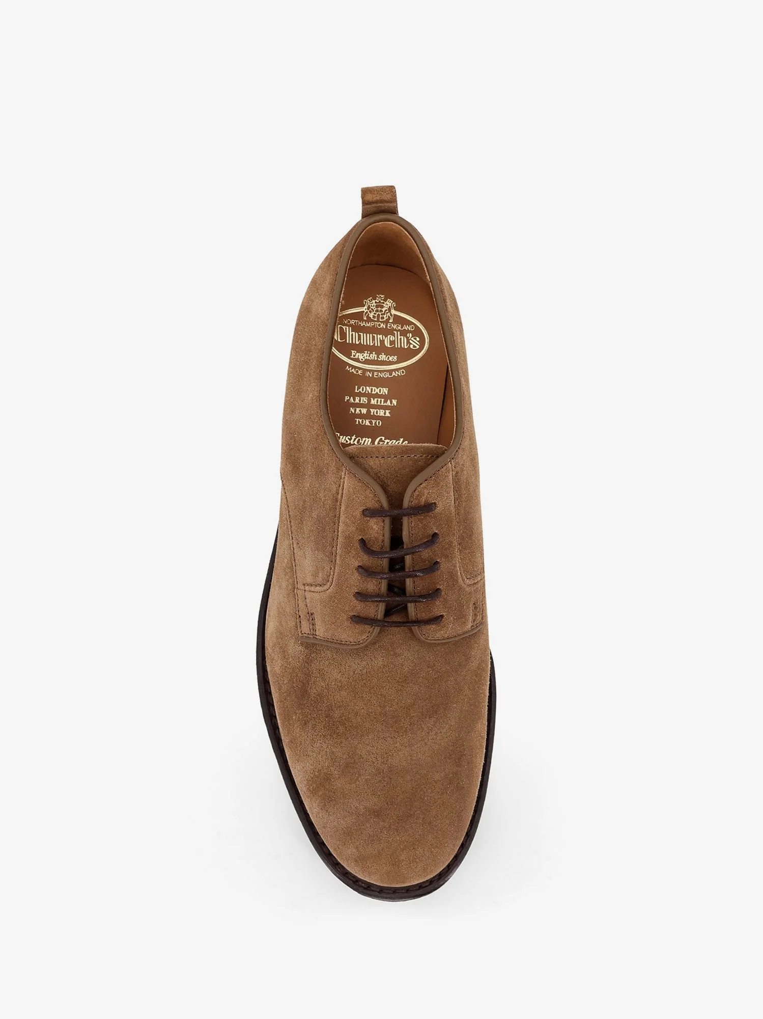 Church's Pentire 2.0 Suede Low-Top Lace-Up Shoes - Image 5