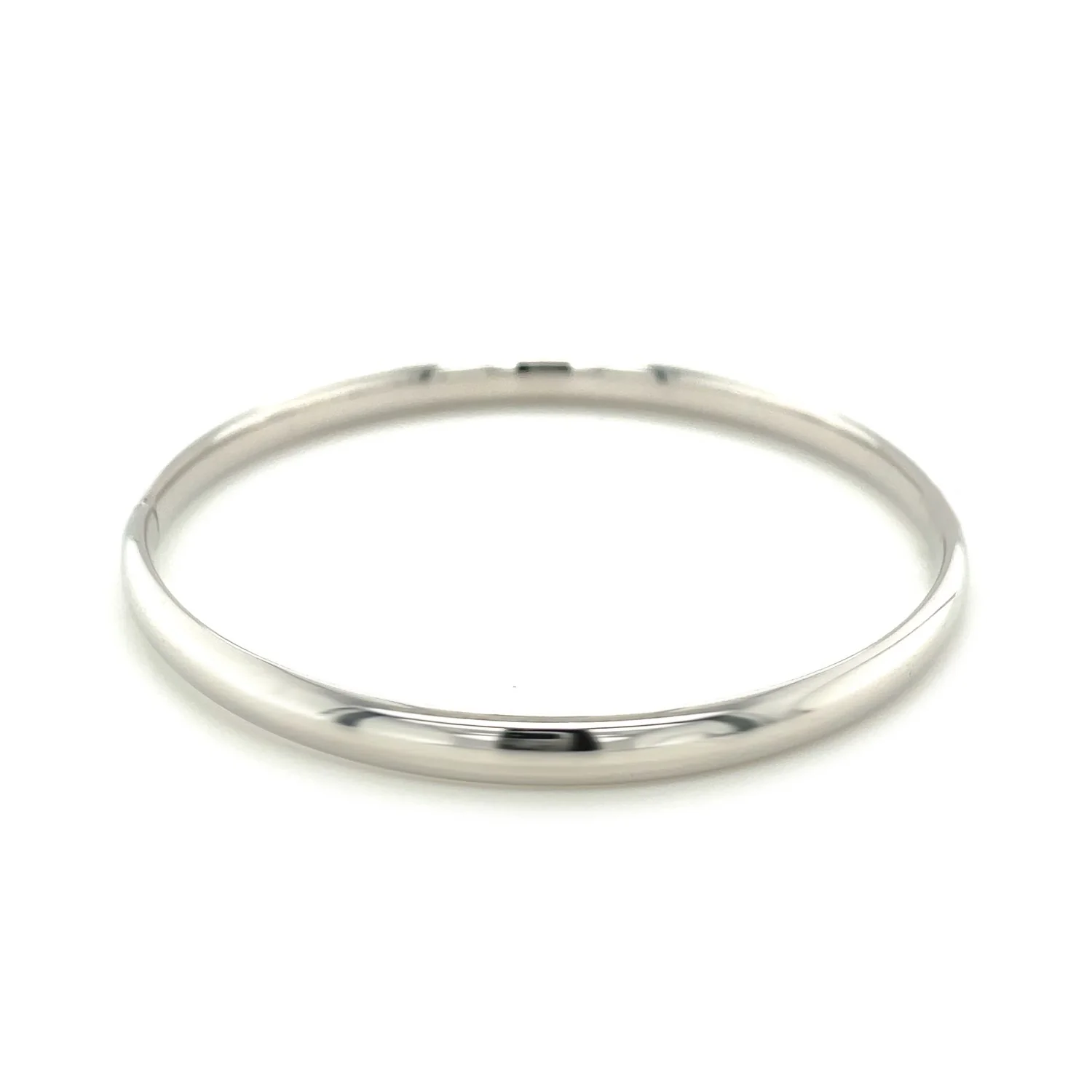 Classic Bangle in 14k White Gold (5.0mm) - Image 2