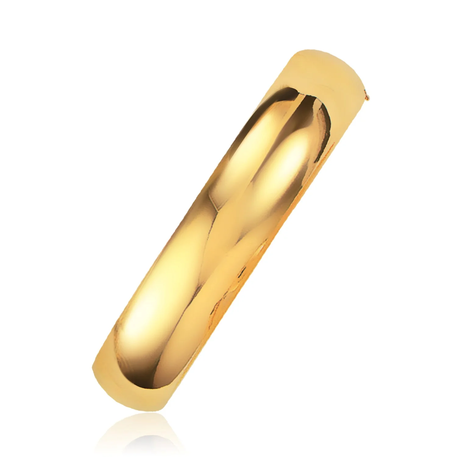 Classic Bangle in 14k Yellow Gold (13.5mm) - Image 3