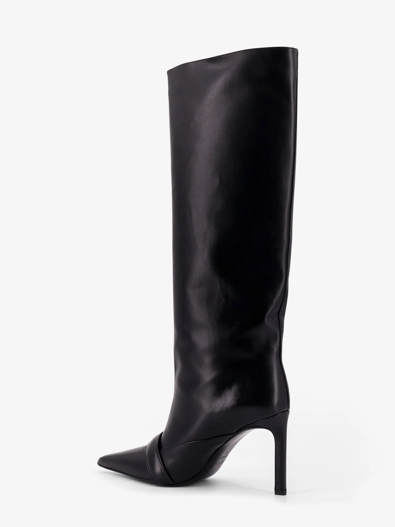 Coperni Belt Leather Boots - Image 4