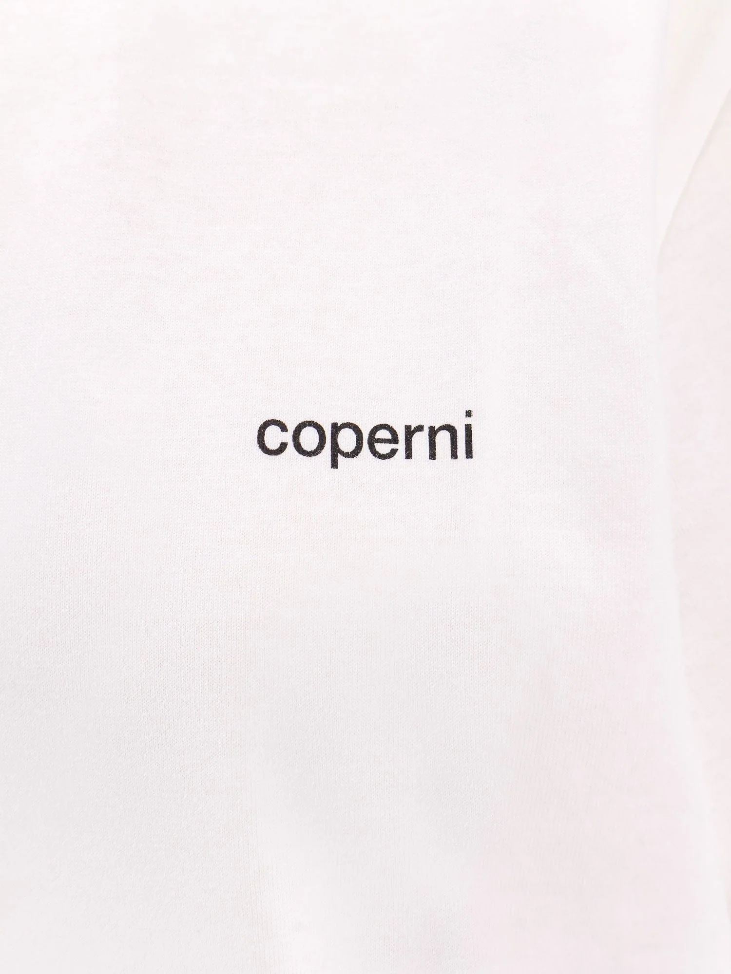 Coperni Knitted Boxy Tee Cotton T-Shirt - Image 3