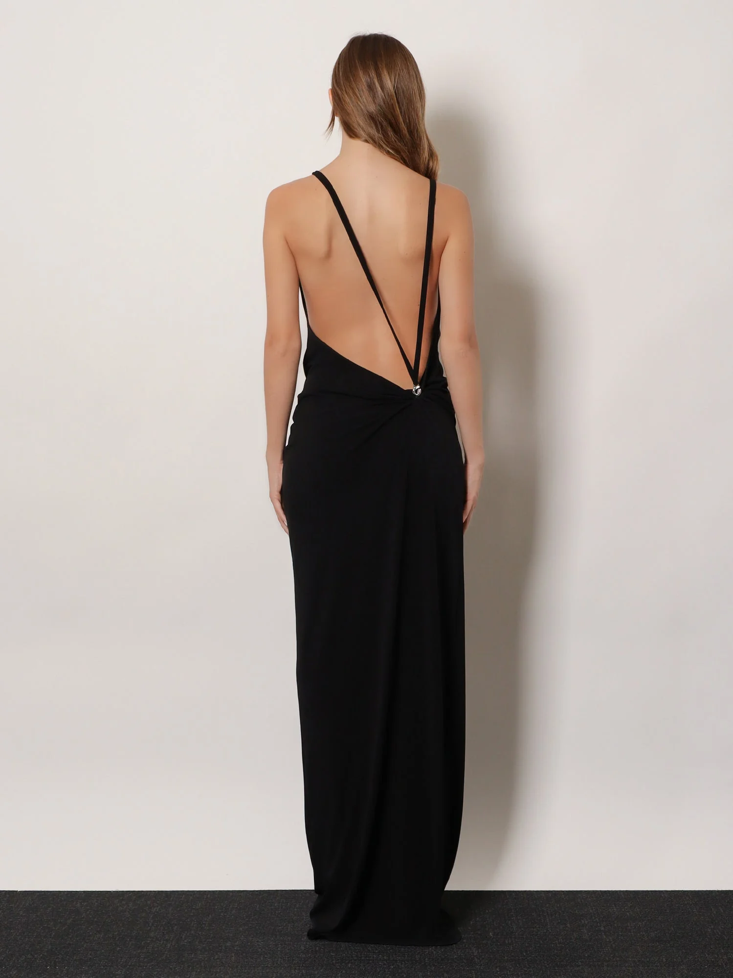 Coperni Stretch Fabric Long Dress - Image 4