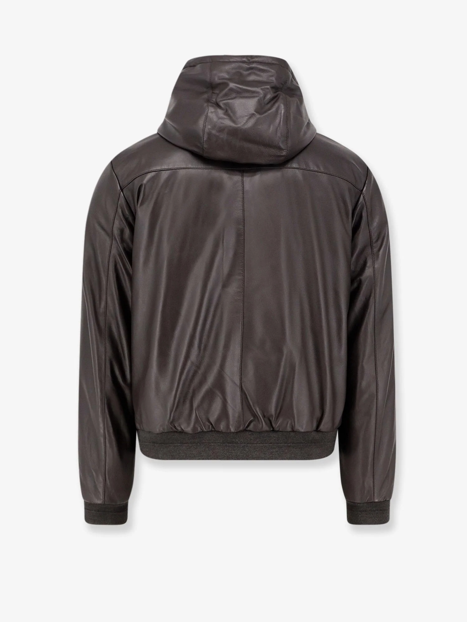 Corneliani Reversible Padded Leather Jacket - Image 6