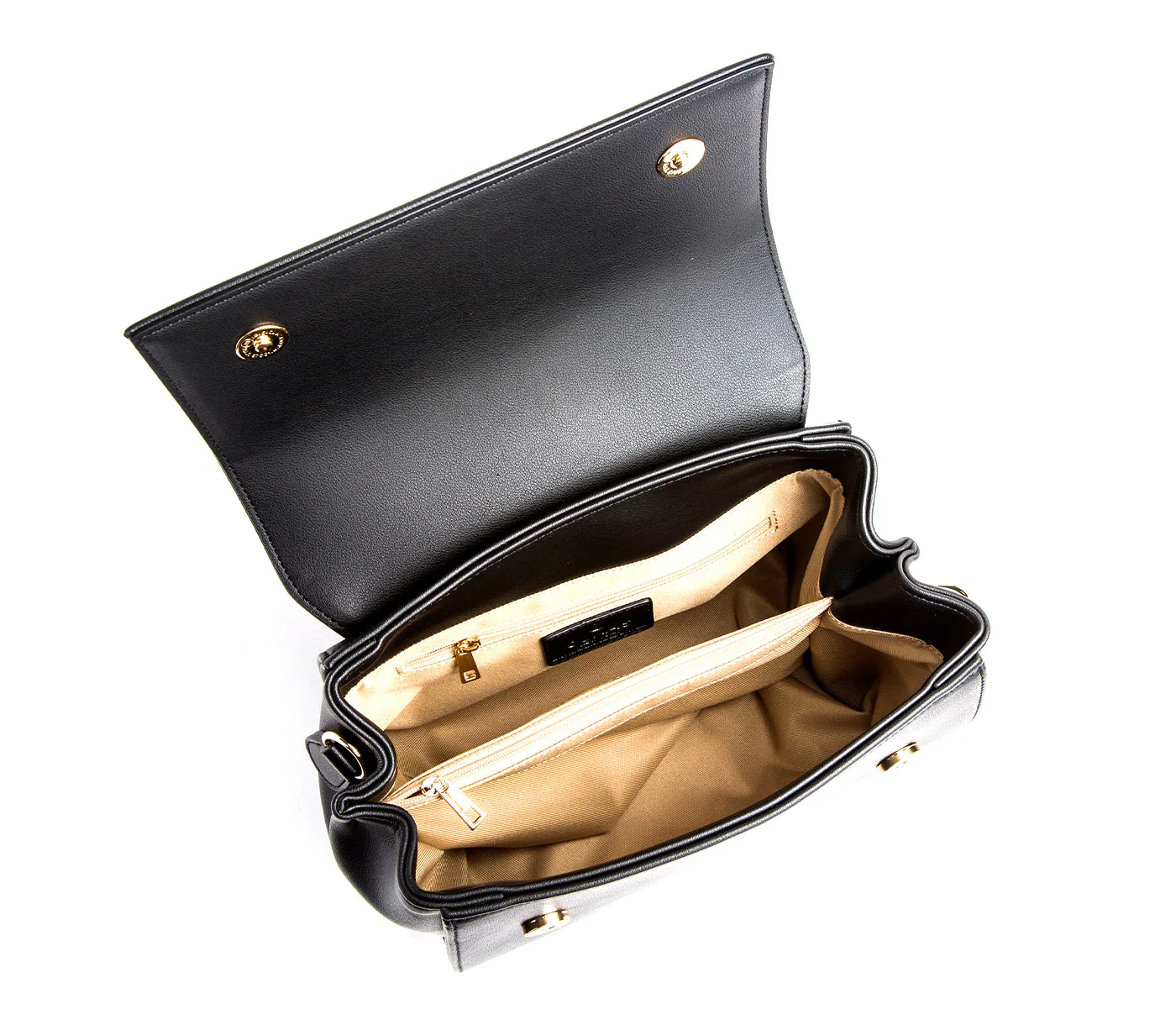 Gunas New York Cottontail Black Vegan Leather Bag - Image 5