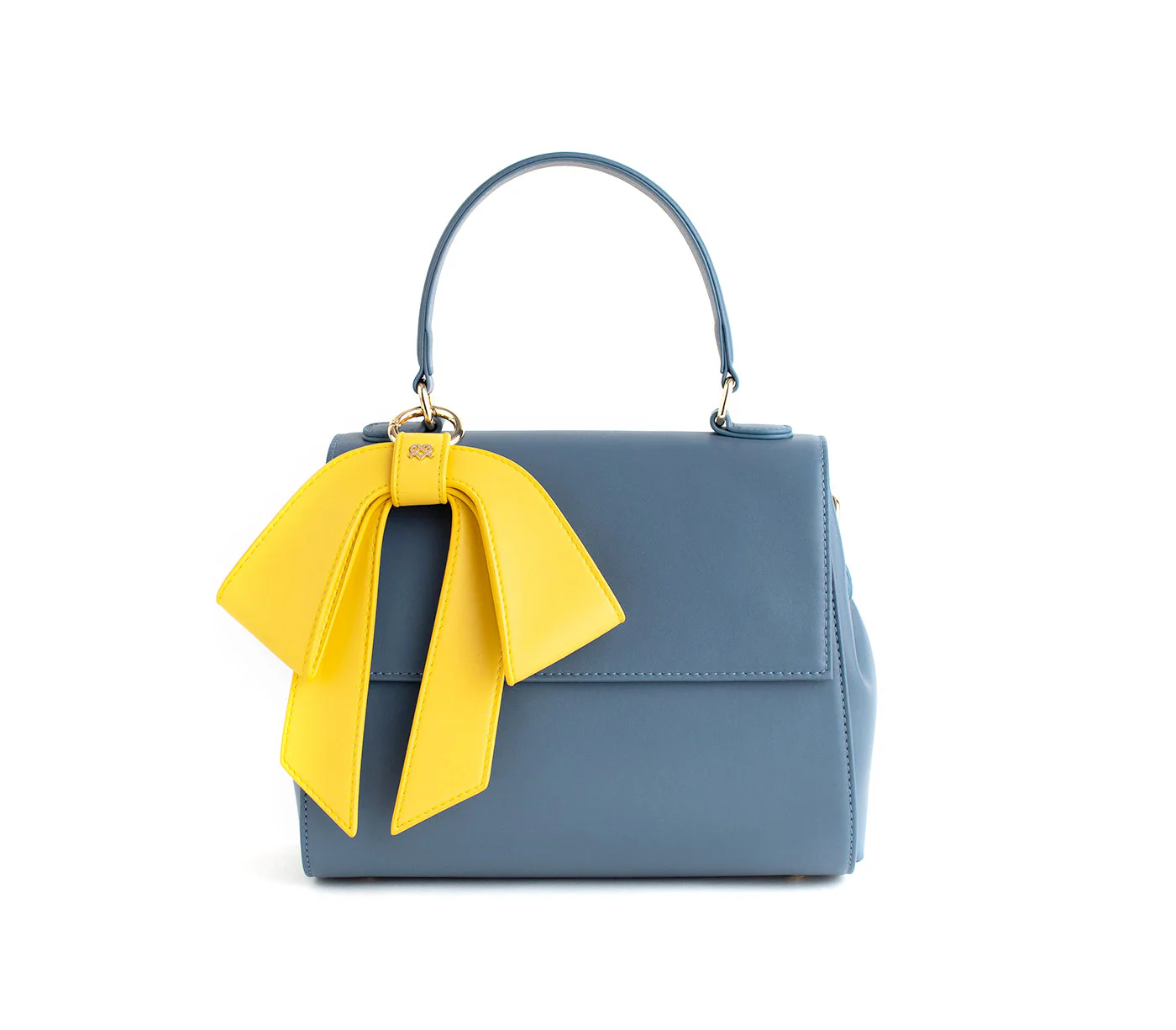 Cottontail Deep Blue Vegan Leather Bag