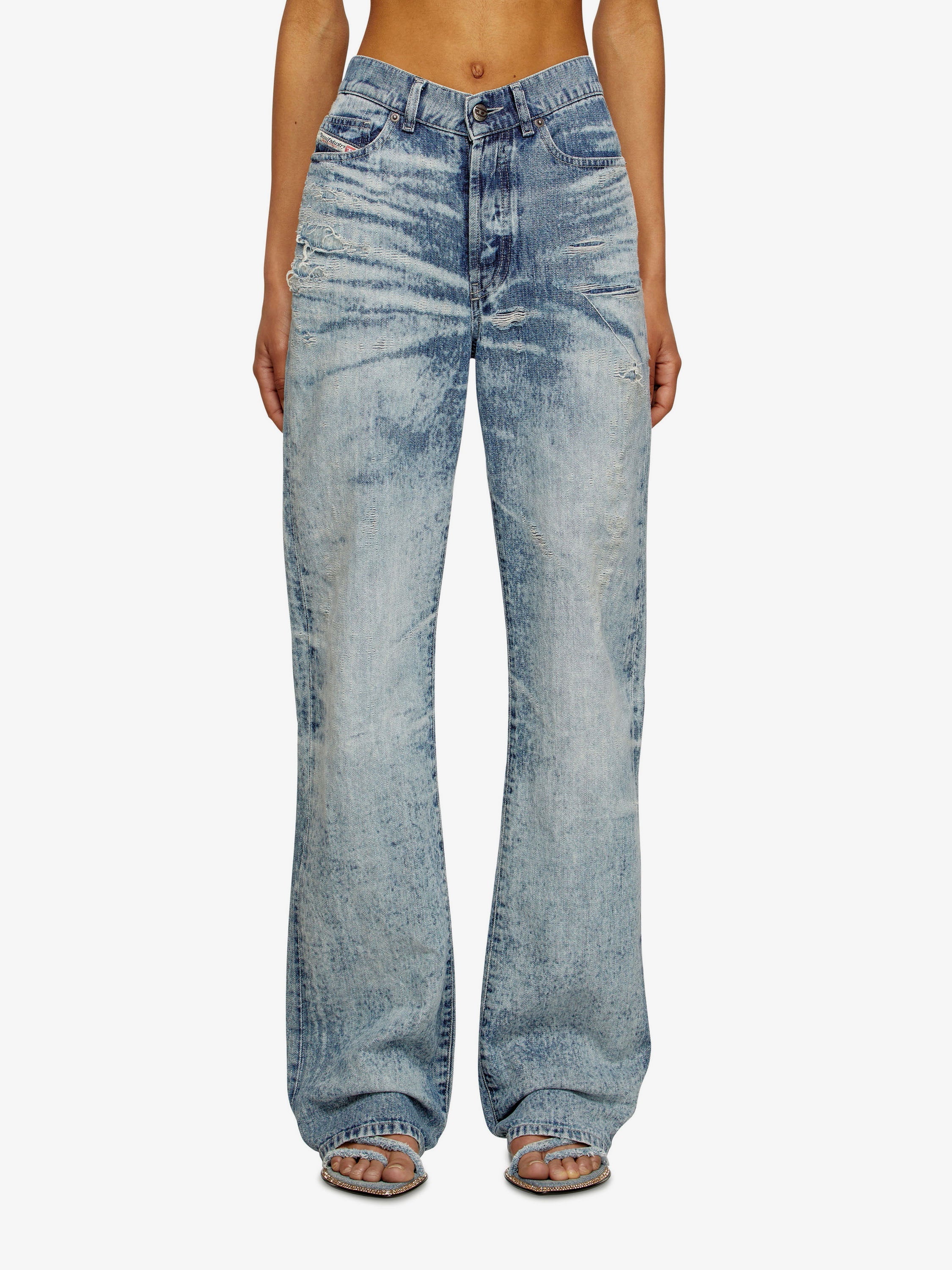 Diesel 1971 D-Sent Jeans With Distressed Effect - Image 3