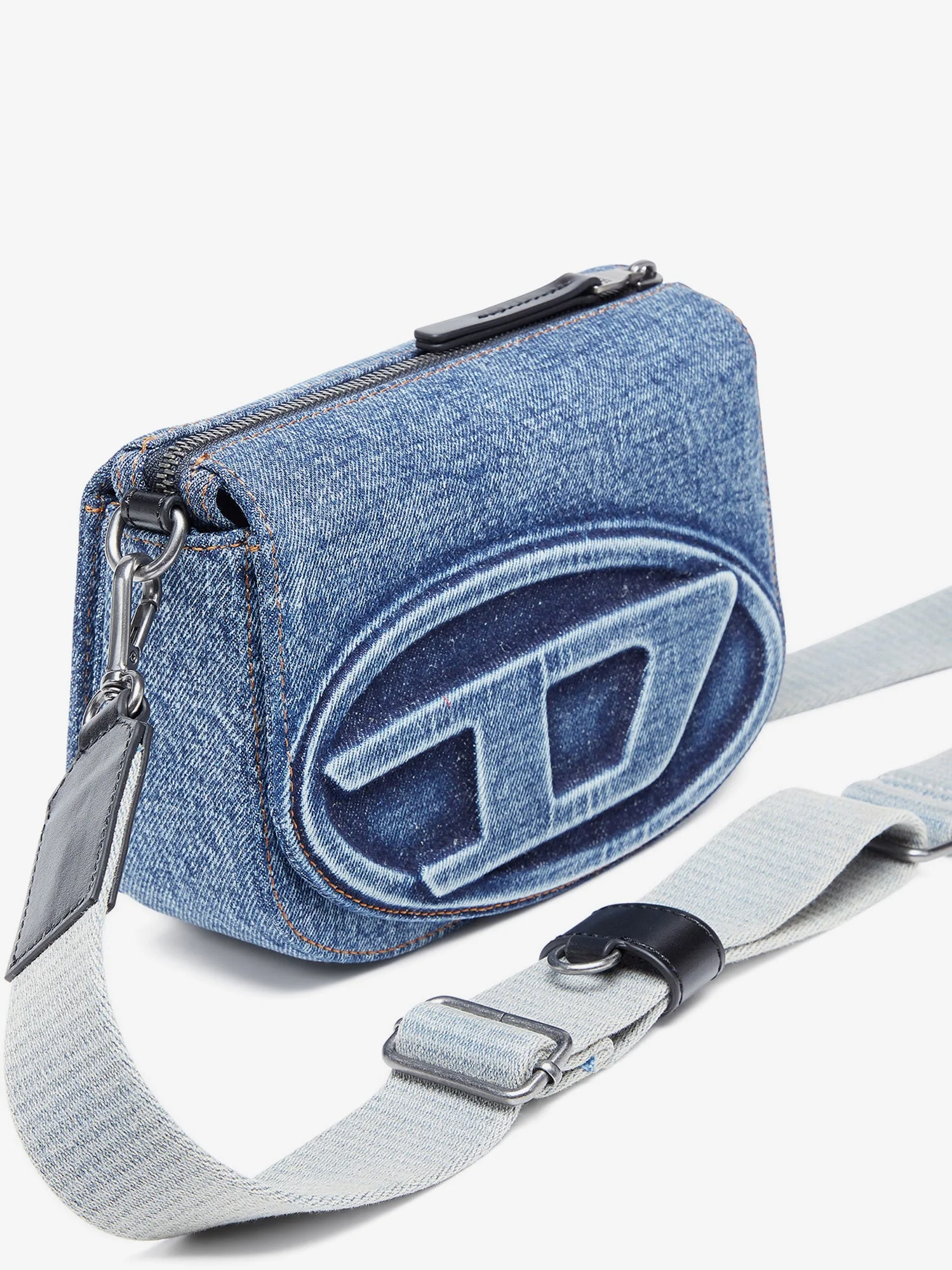 Diesel 1Dr Camera Bag Leather Crossbody Bag - Image 5