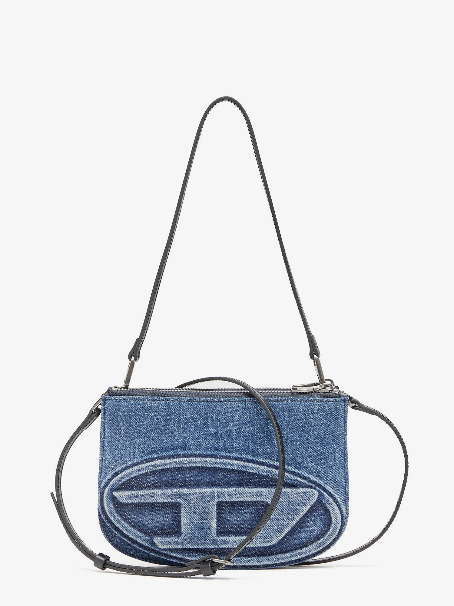 Diesel 1Dr Twin Leather Shoulder Bag - Image 6