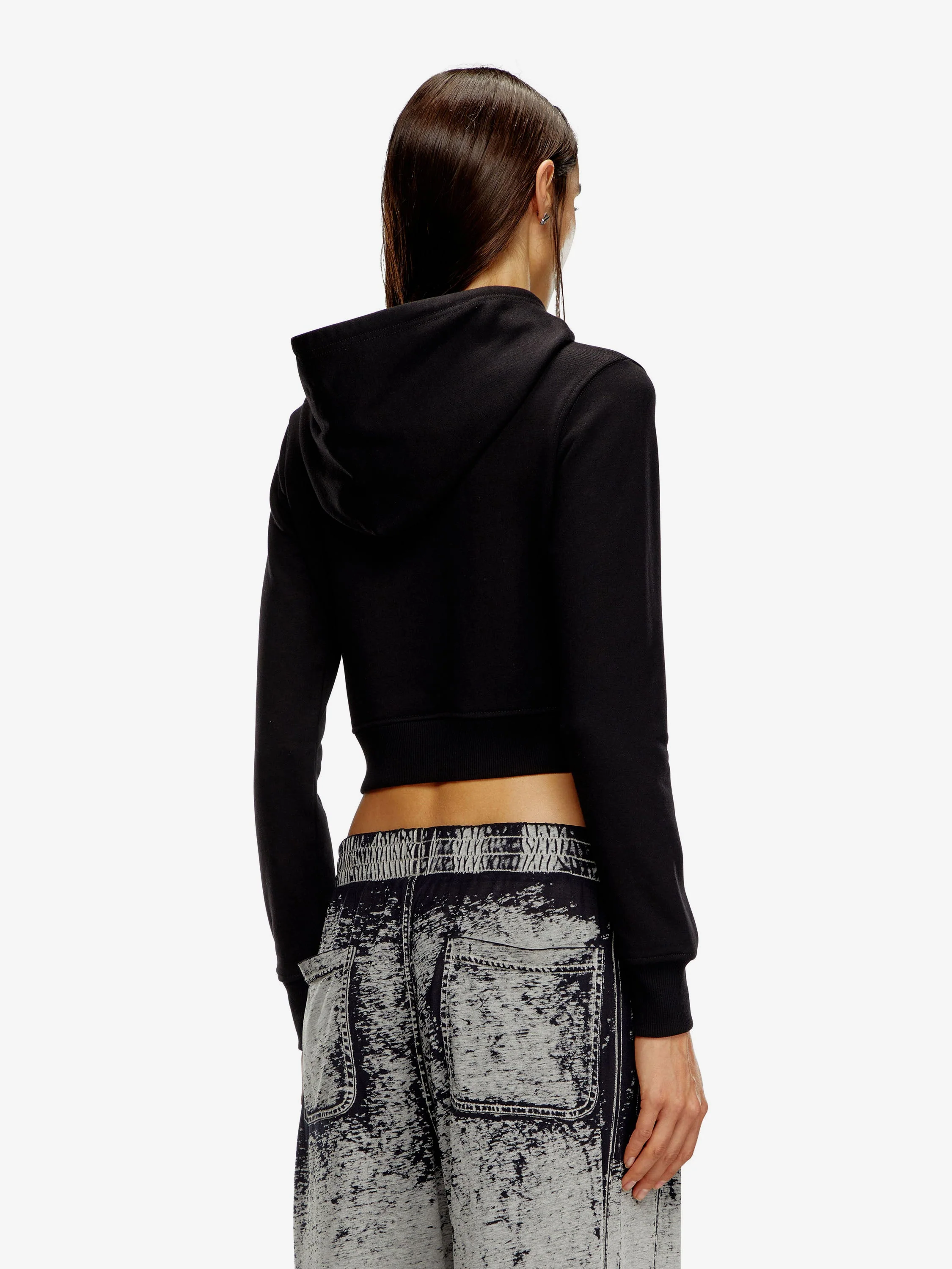 Diesel F-Slimmy Cotton Blend Sweatshirt - Image 4