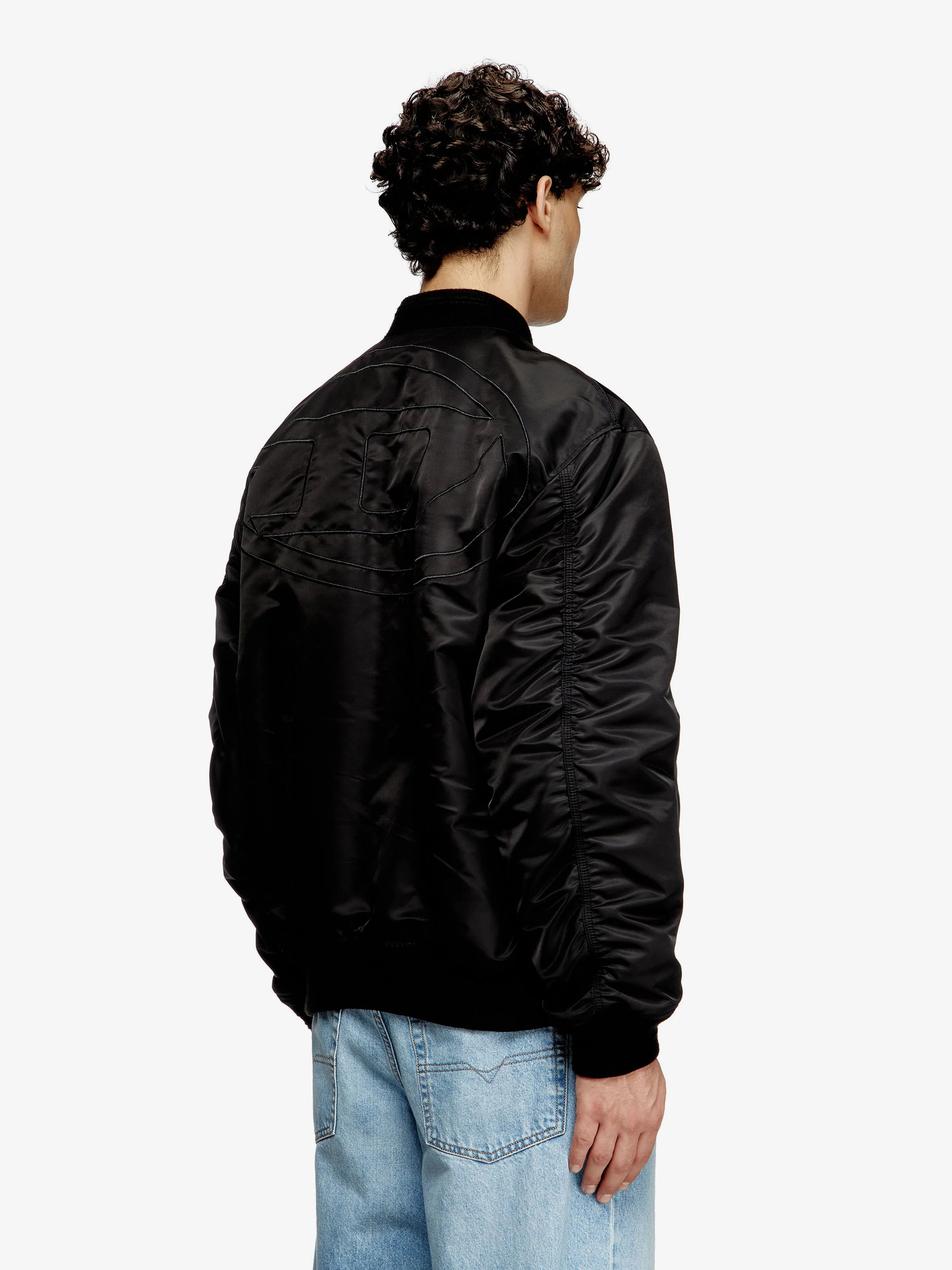 Diesel J-Held Nylon Revesible Bomber Jacket - Image 4