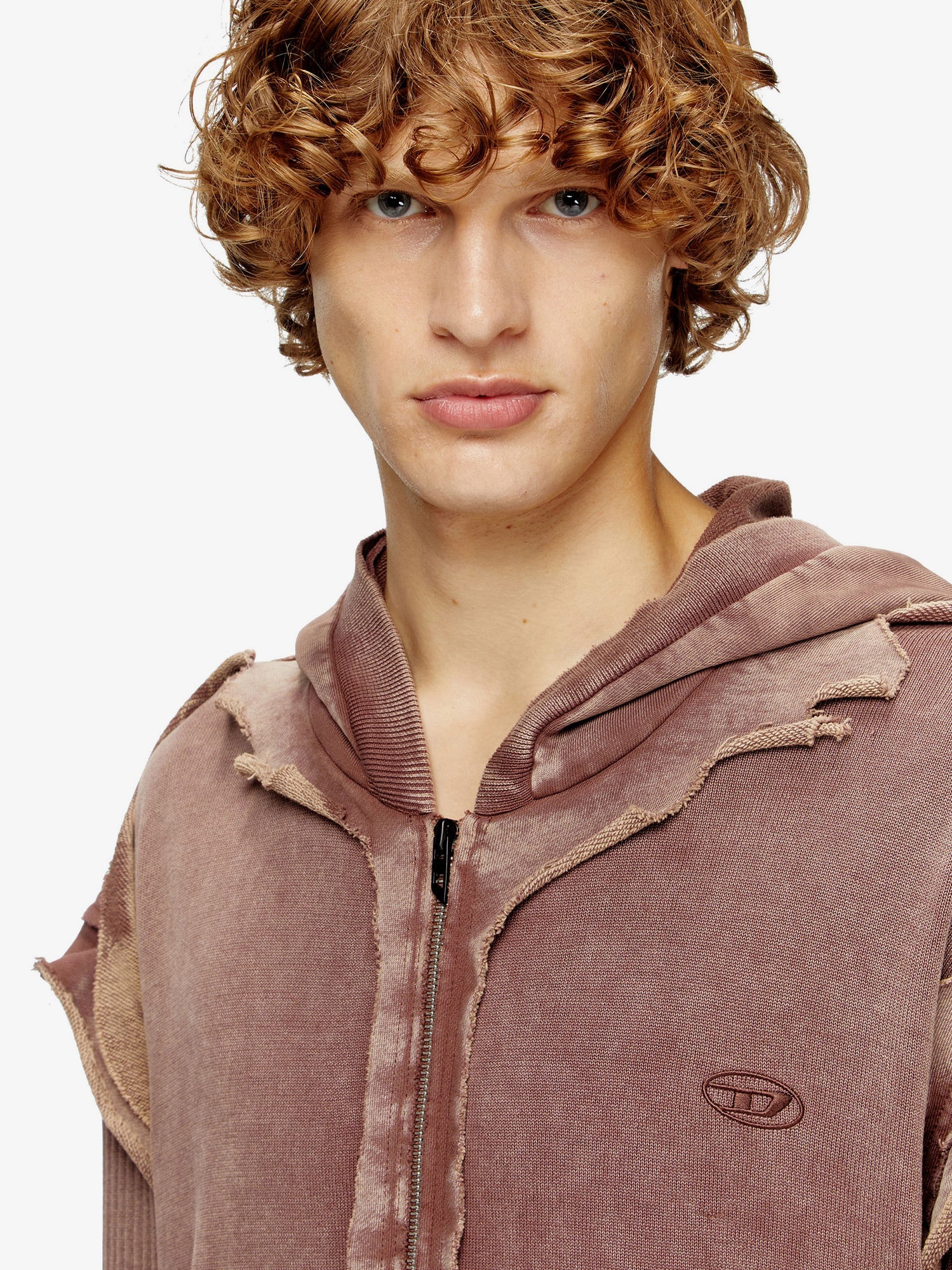 Diesel K-Pelto Cotton Sweatshirt With Distressed Effect - Image 5