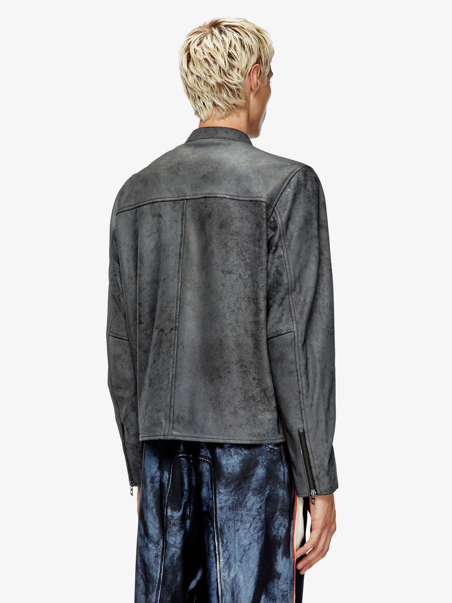 Diesel L-Evert-A Biker Leather Jacket - Image 4