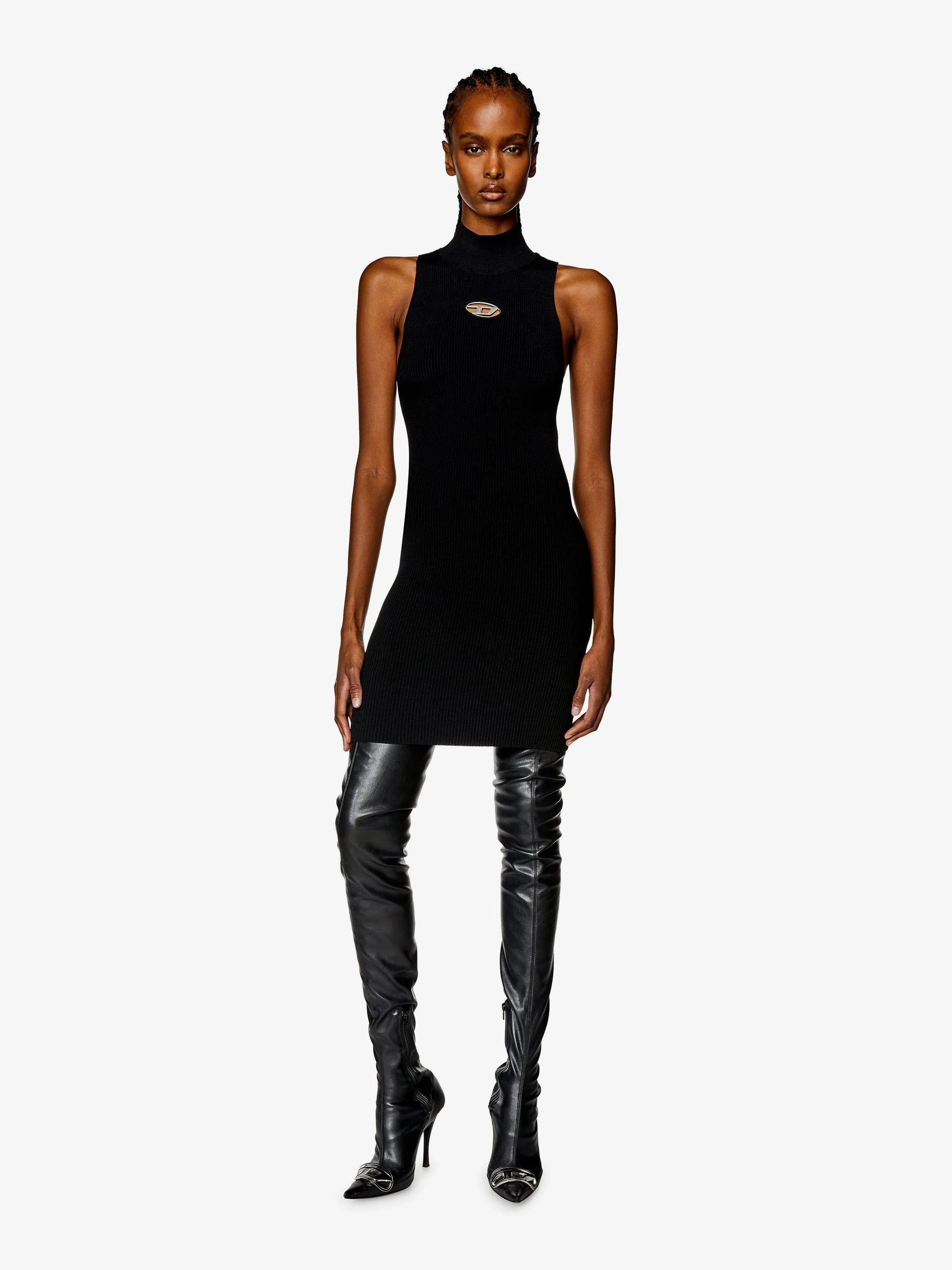 Diesel M-Onervax Viscose Blend Short Dress - Image 6