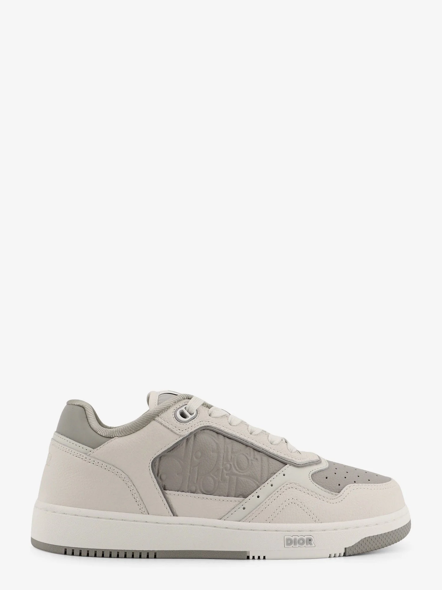 Dior B27 Leather Sneakers With Embossed Cd Logo