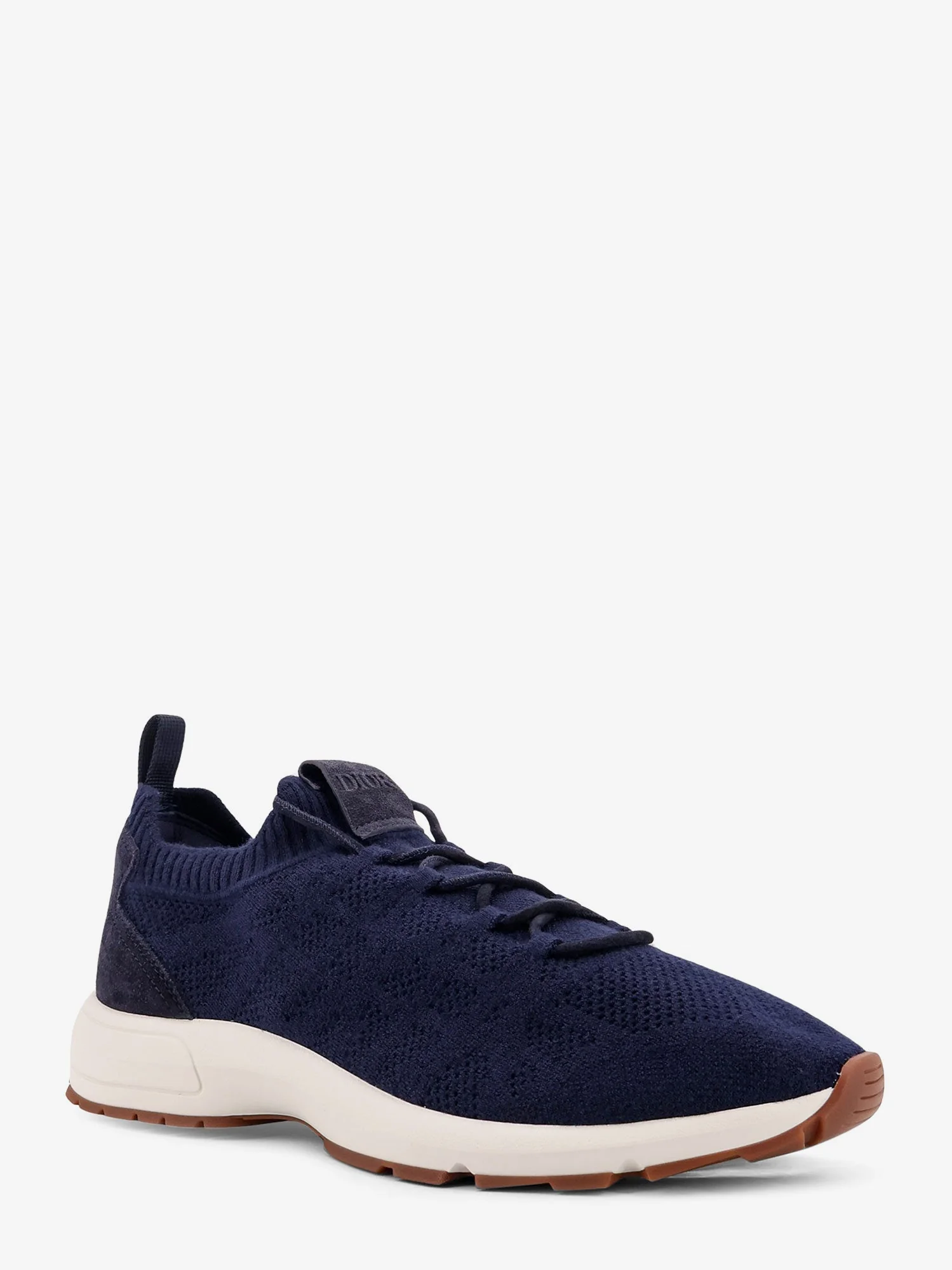 Dior B80 Lounge Low-Top Cashmere, Wool And Silk Sneakers - Image 7
